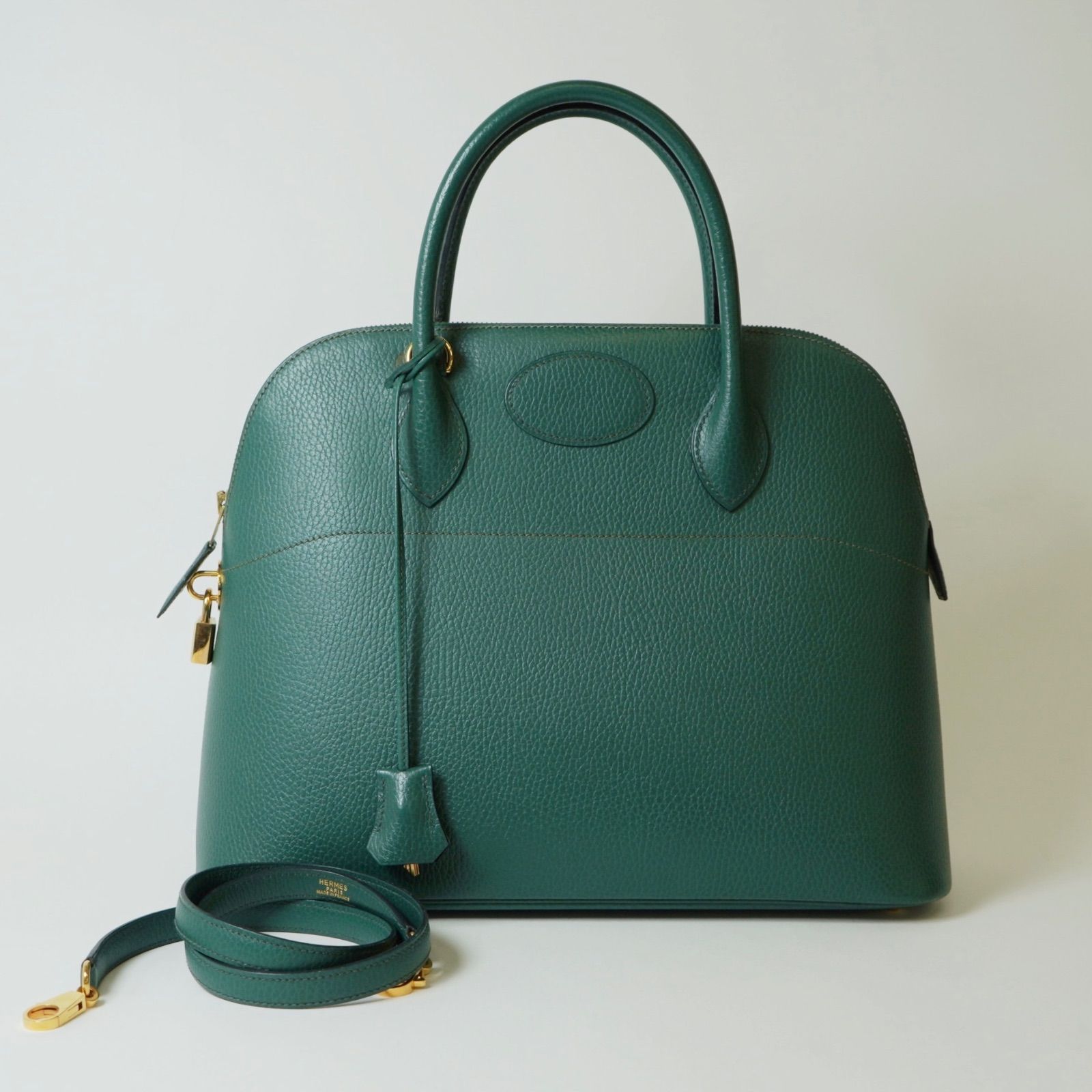 HERMES エルメス ボリード35 クシュベル ２wayバッグ ハンドバッグ ゴールド金具 ○Y:1995年