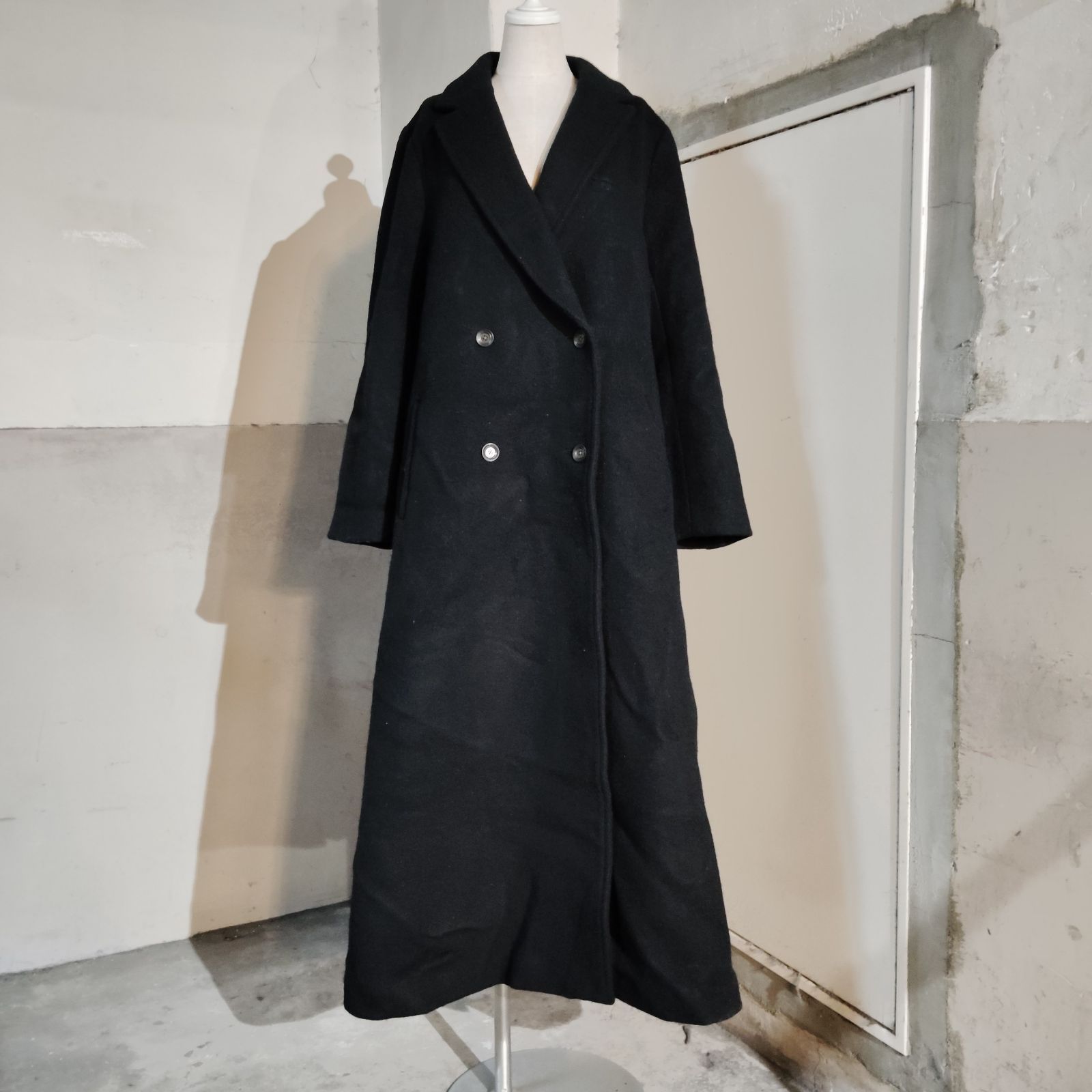 AMERI UNDRESSED BACK PLEATS COAT M アメリ バックプリーツコート 