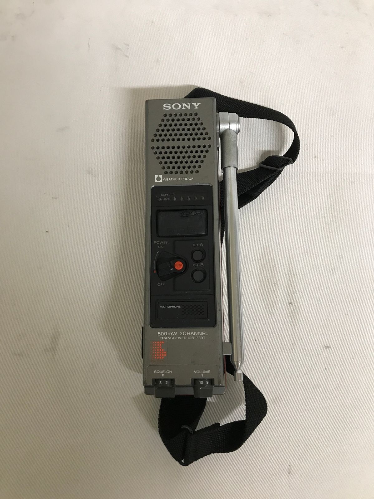 北見市発】ソニー SONY ソニートランシーバー ICB-660T 黒 CB無線