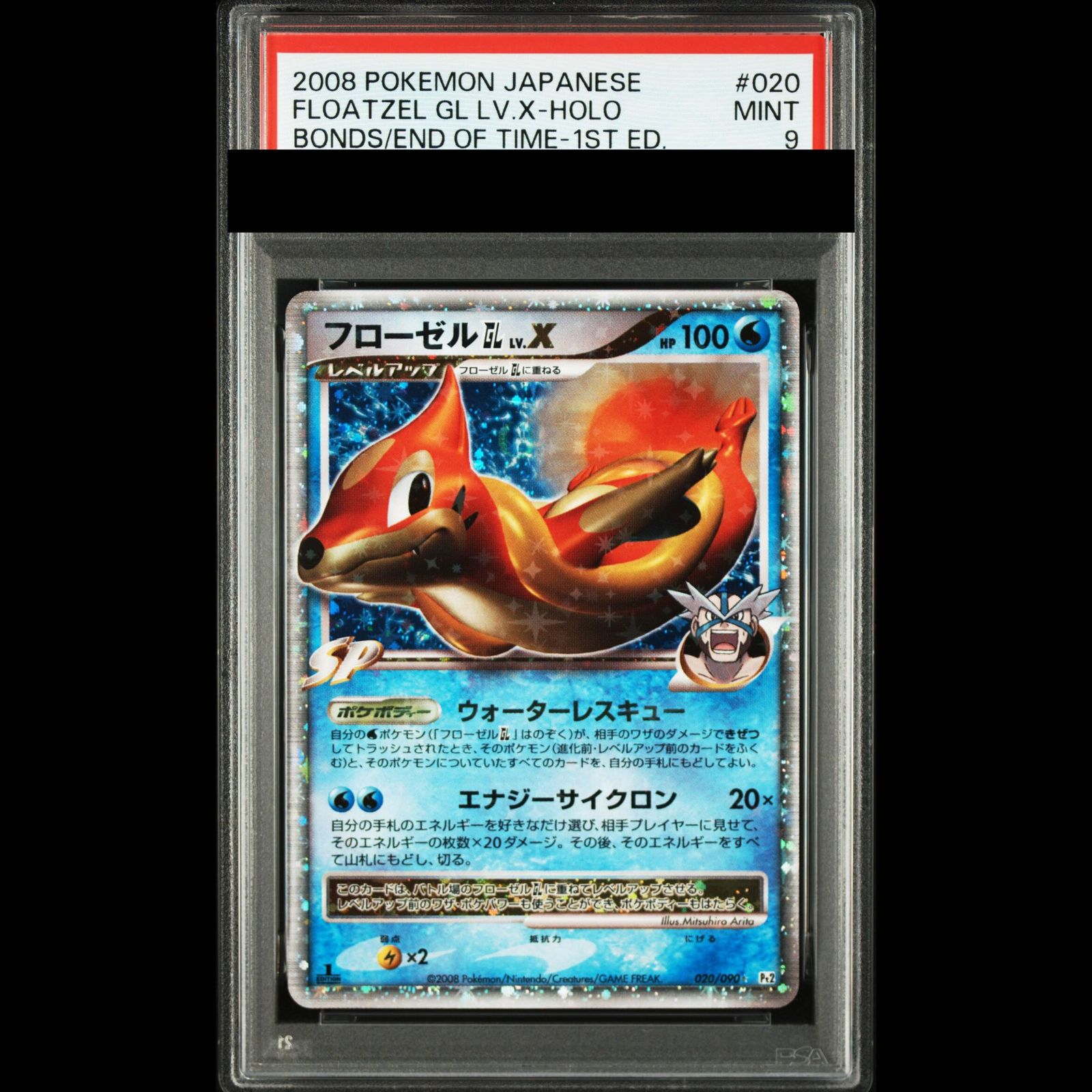 2連番PSA10 ブイゼル フローゼル LEGEND