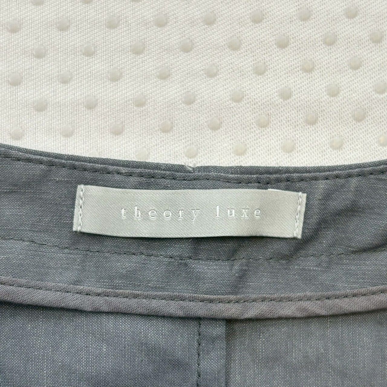 Theory luxe セオリーリュクス リネン混ノースリーブワンピース ドレス