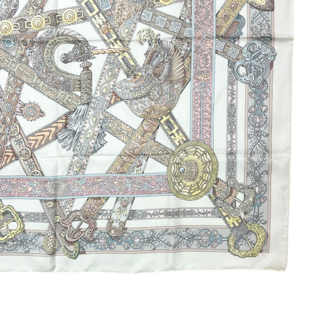 【新品未使用】HERMES エルメススカーフ　カレ90 ユニコーンの夢想 エルメス □中古□ カレ 90 Le Songe dela Licorne ユニコーンの夢想