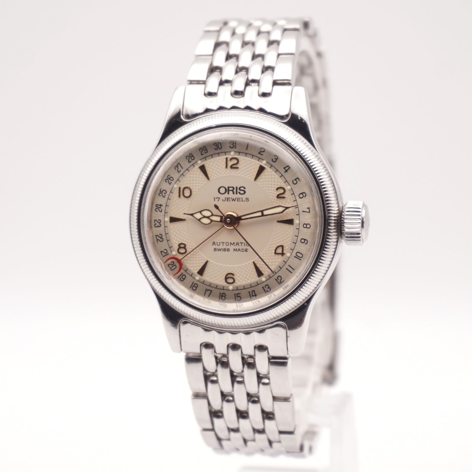 ⭐稼働品 ORIS オリス 7400C ビッグクラウン ポインターデイト 自動巻