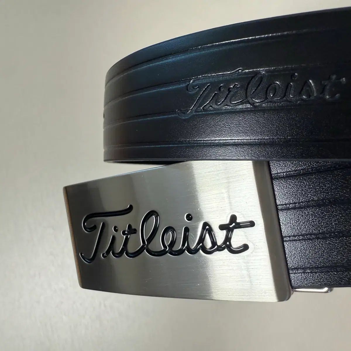 Titleist スチール バックル ベルト ブラック 新品