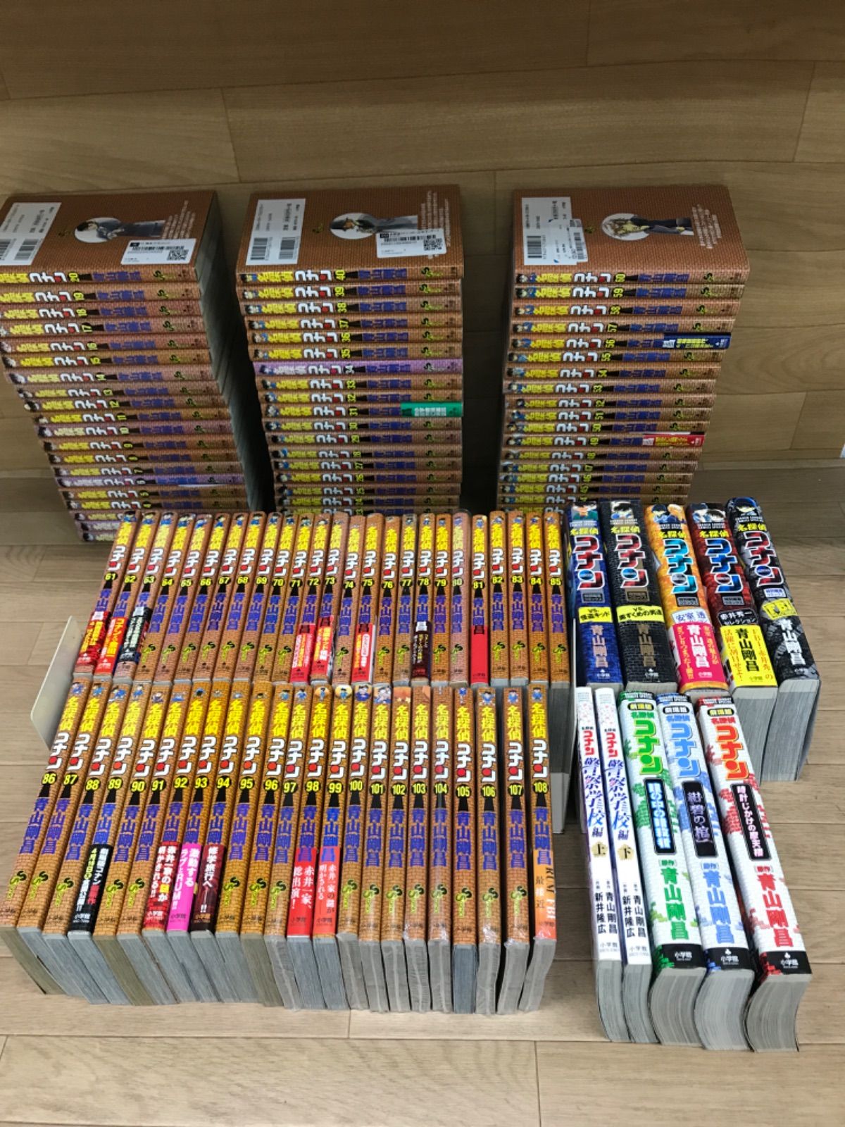 ☆【未開封あり】名探偵コナン 1～108巻 コミック全巻・関連本10冊