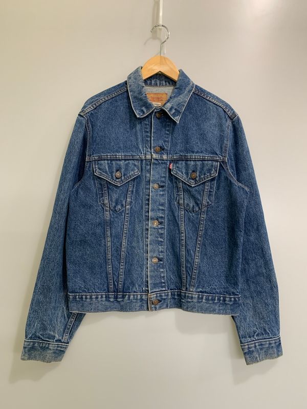 【中古品】 LEVI'S 71205-0217 リーバイス DENIM JACKET デニムジャケット Gジャン 【146-260615-kt-01-min】