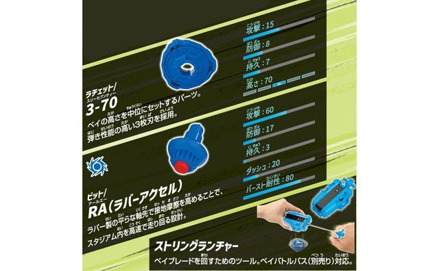 新品 BEYBLADE X ベイブレードX BX-00 スターター ストームペガシス 3