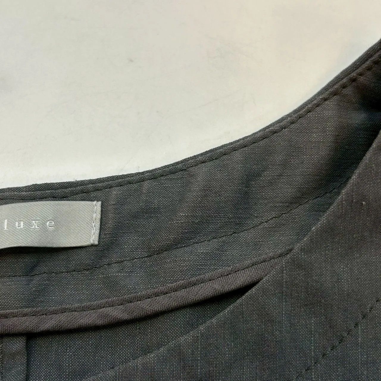 Theory luxe セオリーリュクス リネン混ノースリーブワンピース ドレス