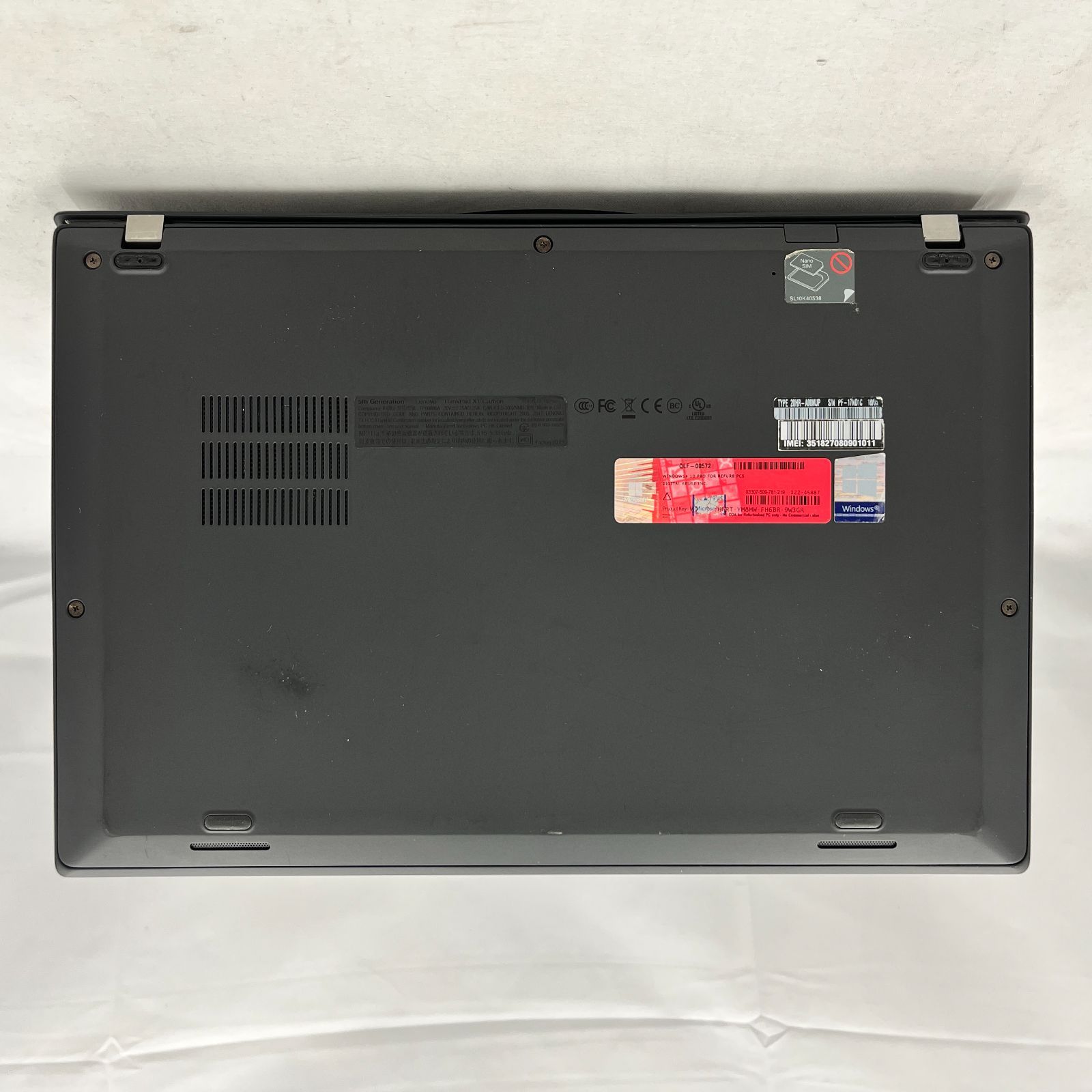 ジャンク☆ThinkPad X1 Carbon Gen 5 Core i5 SSD - メルカリ