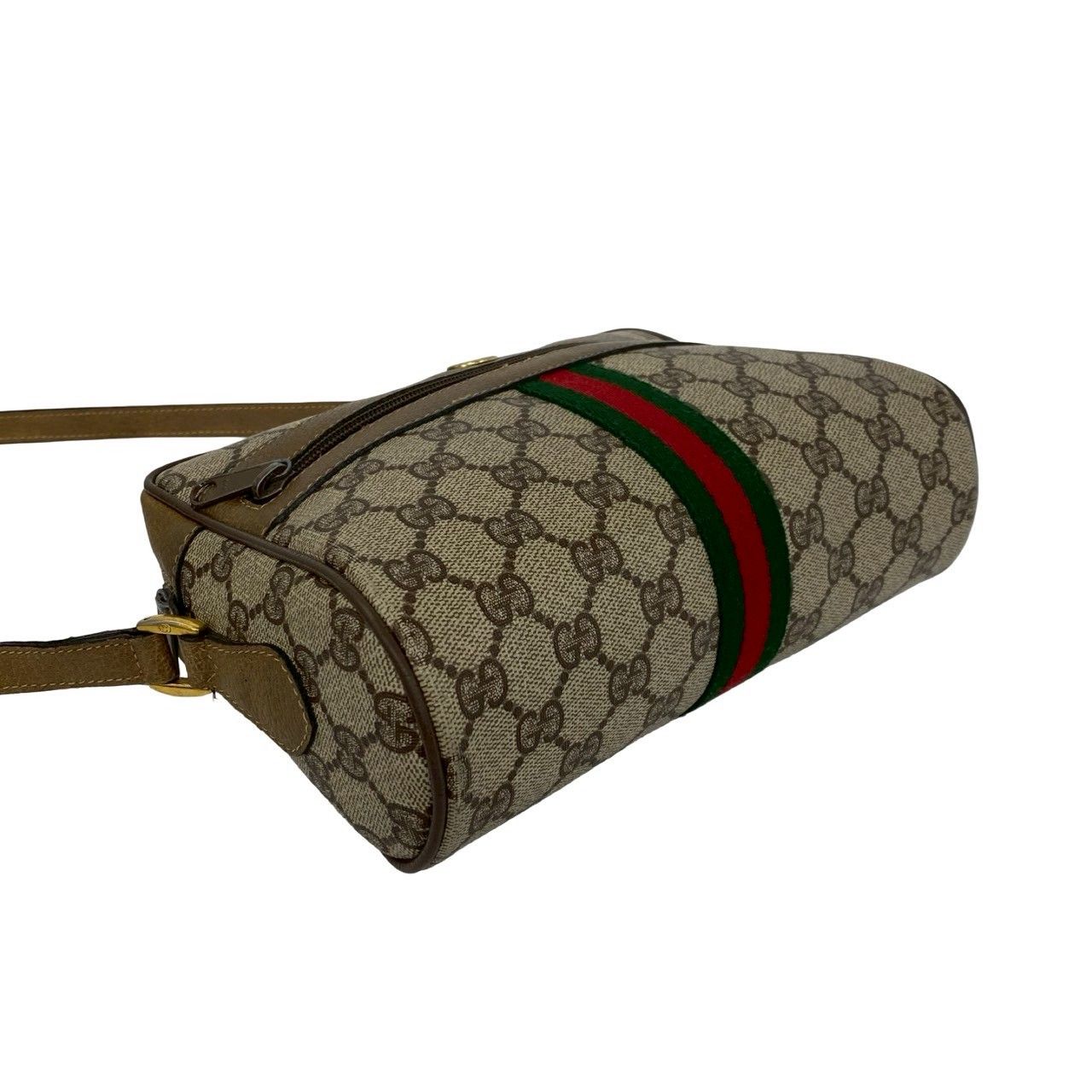 極 美品 GUCCI グッチ オールドグッチ ヴィンテージ シェリーライン GG