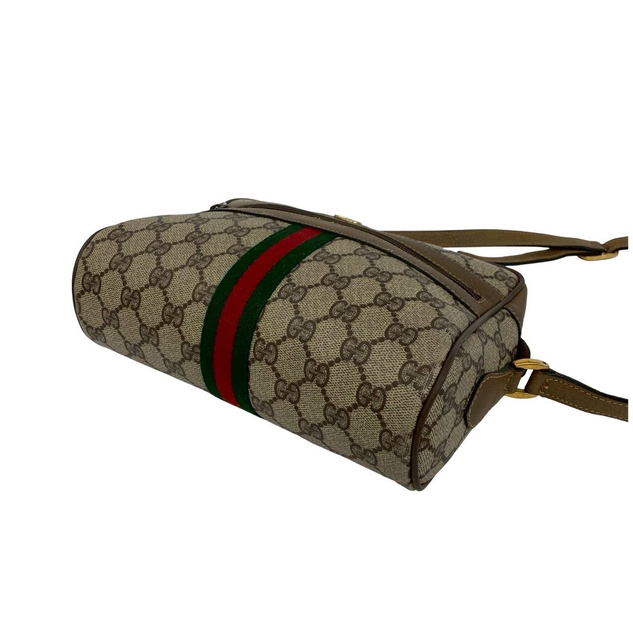 極 美品 GUCCI グッチ オールドグッチ ヴィンテージ シェリーライン GG