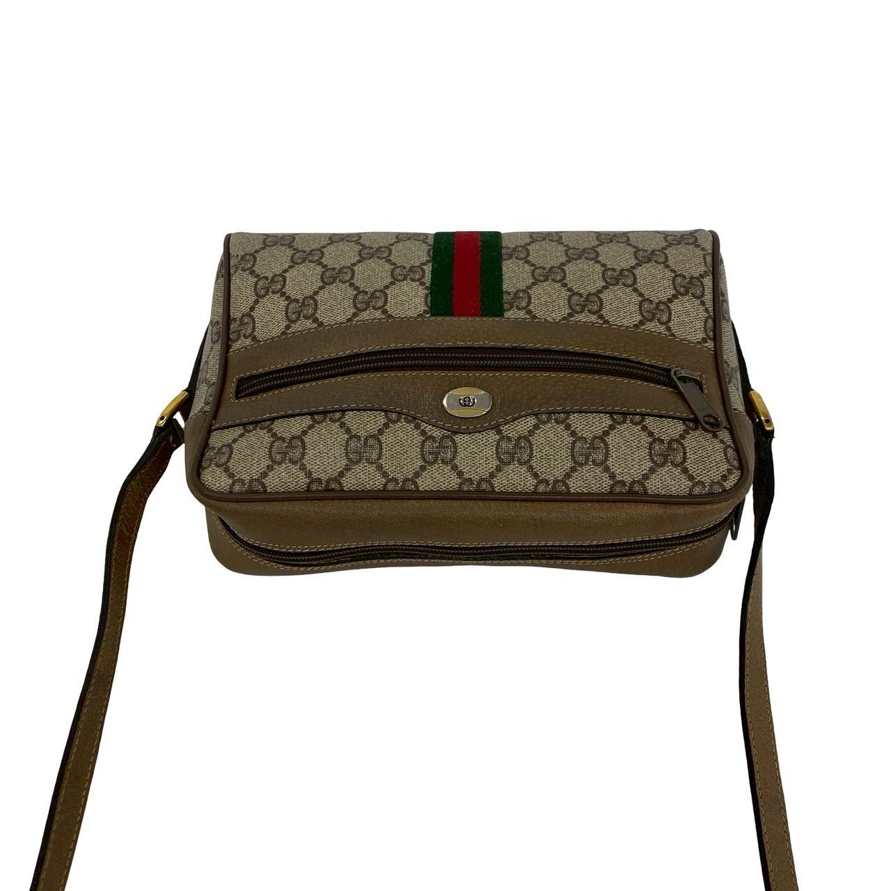 極 美品 GUCCI グッチ オールドグッチ ヴィンテージ シェリーライン GG