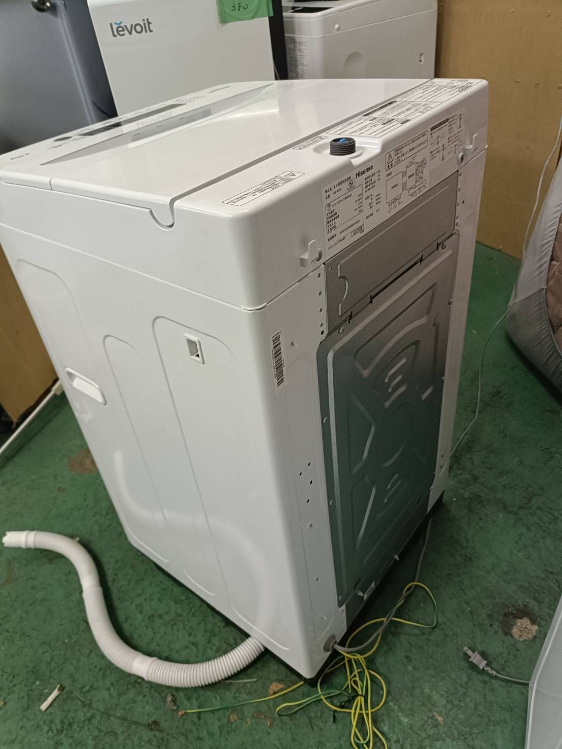 最在庫処分!【2025年製】ハイセンス 全自動洗濯機 4.5kg HW-K45E[383 最在庫処分!【2025年製】ハイセンス 全自動洗濯機 4.5kg HW-K45E[383