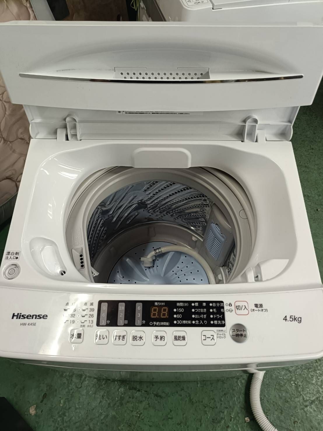 2025年製】ハイセンス 全自動洗濯機 4.5kg HW-K45E[383] - メルカリ