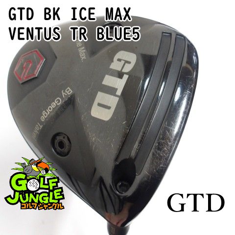 中古】ドライバー GTD GTD BK ICE MAX VENTUS TR BLUE5 S 10.5