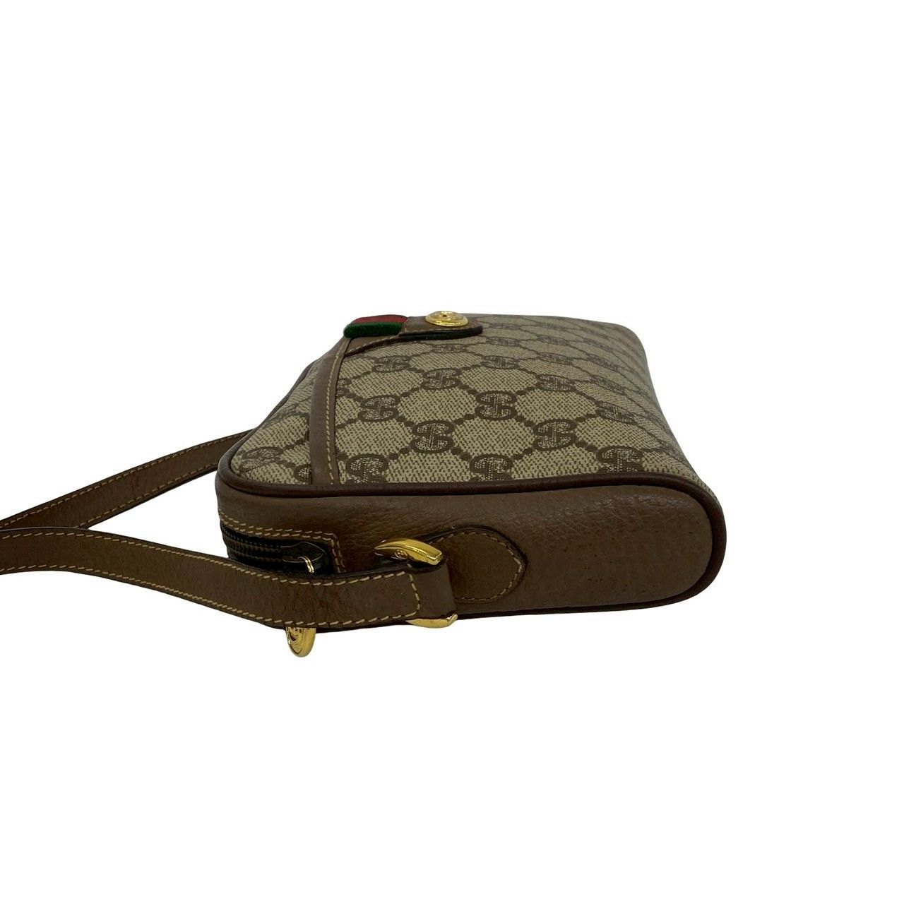 極 美品 GUCCI グッチ オールドグッチ ヴィンテージ シェリーライン GG