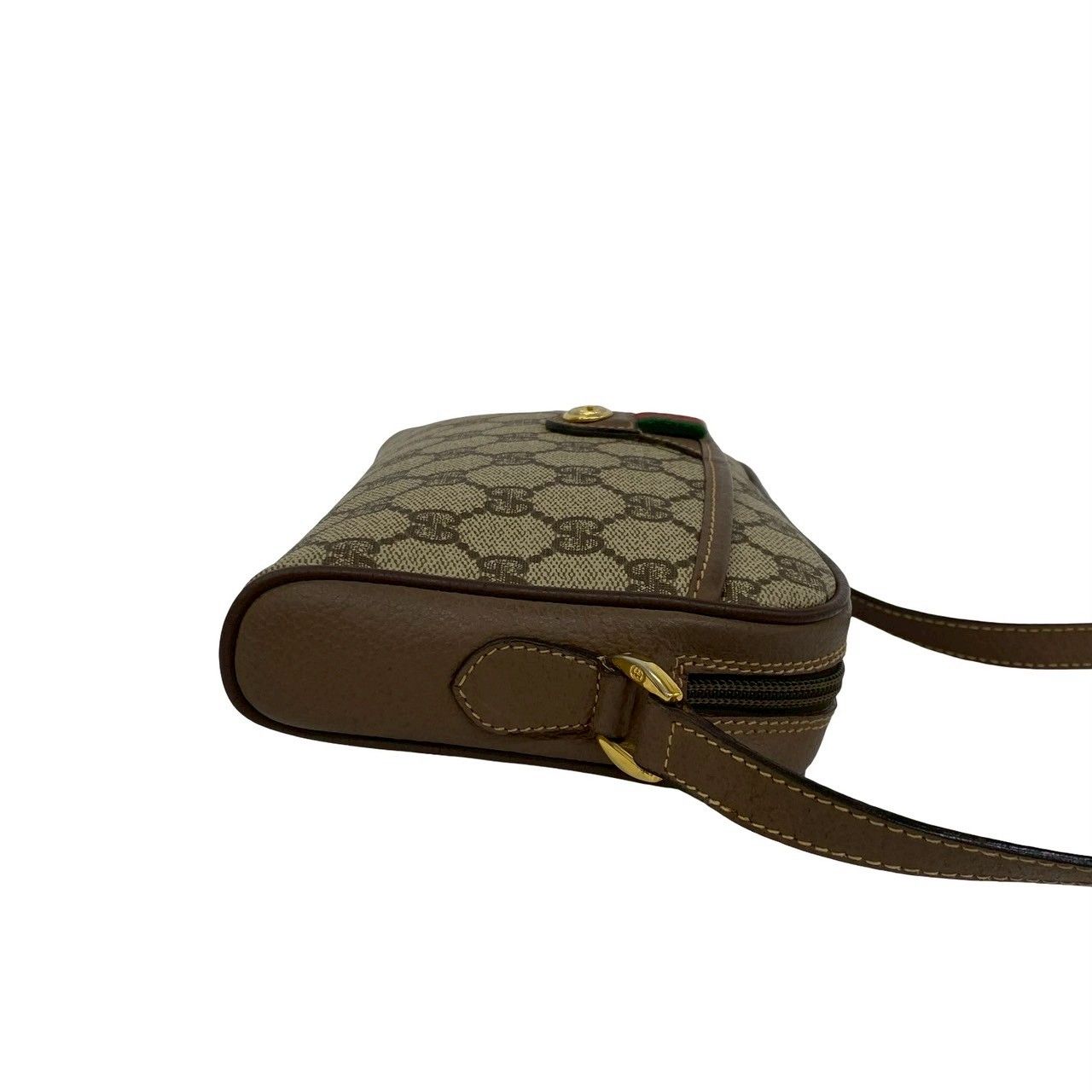 極 美品 GUCCI グッチ オールドグッチ ヴィンテージ シェリーライン GG