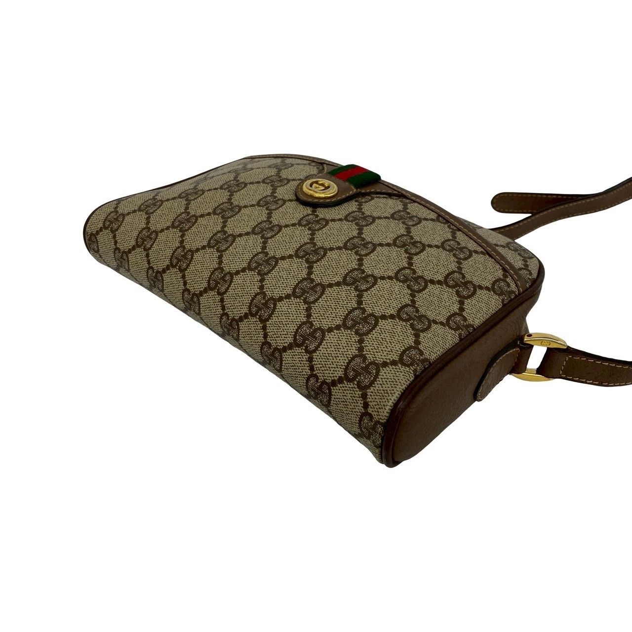 極 美品 GUCCI グッチ オールドグッチ ヴィンテージ シェリーライン GG