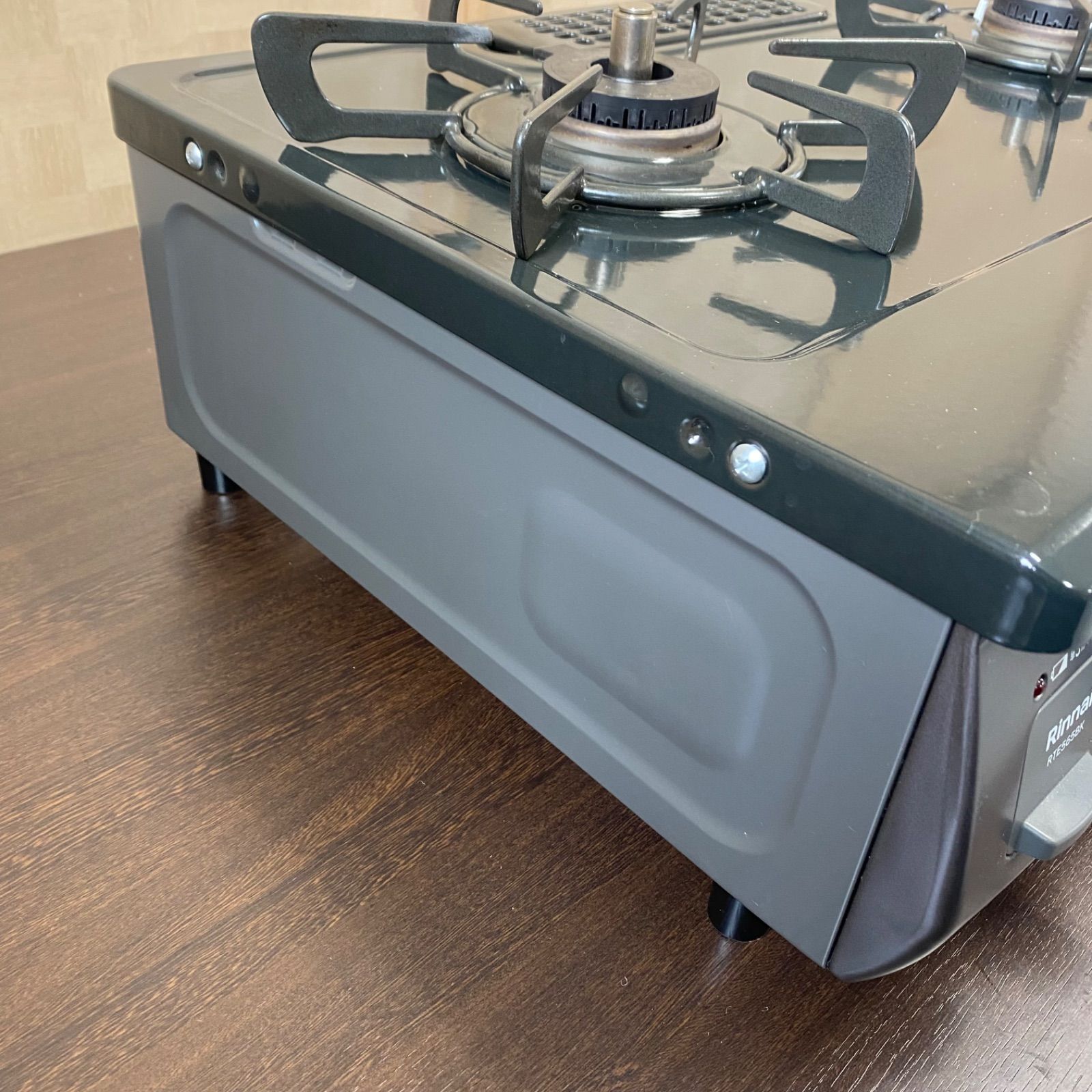 ◇美品◇中古◇格安◇リンナイ◇グリル付ガステーブル◇RTE565BKL