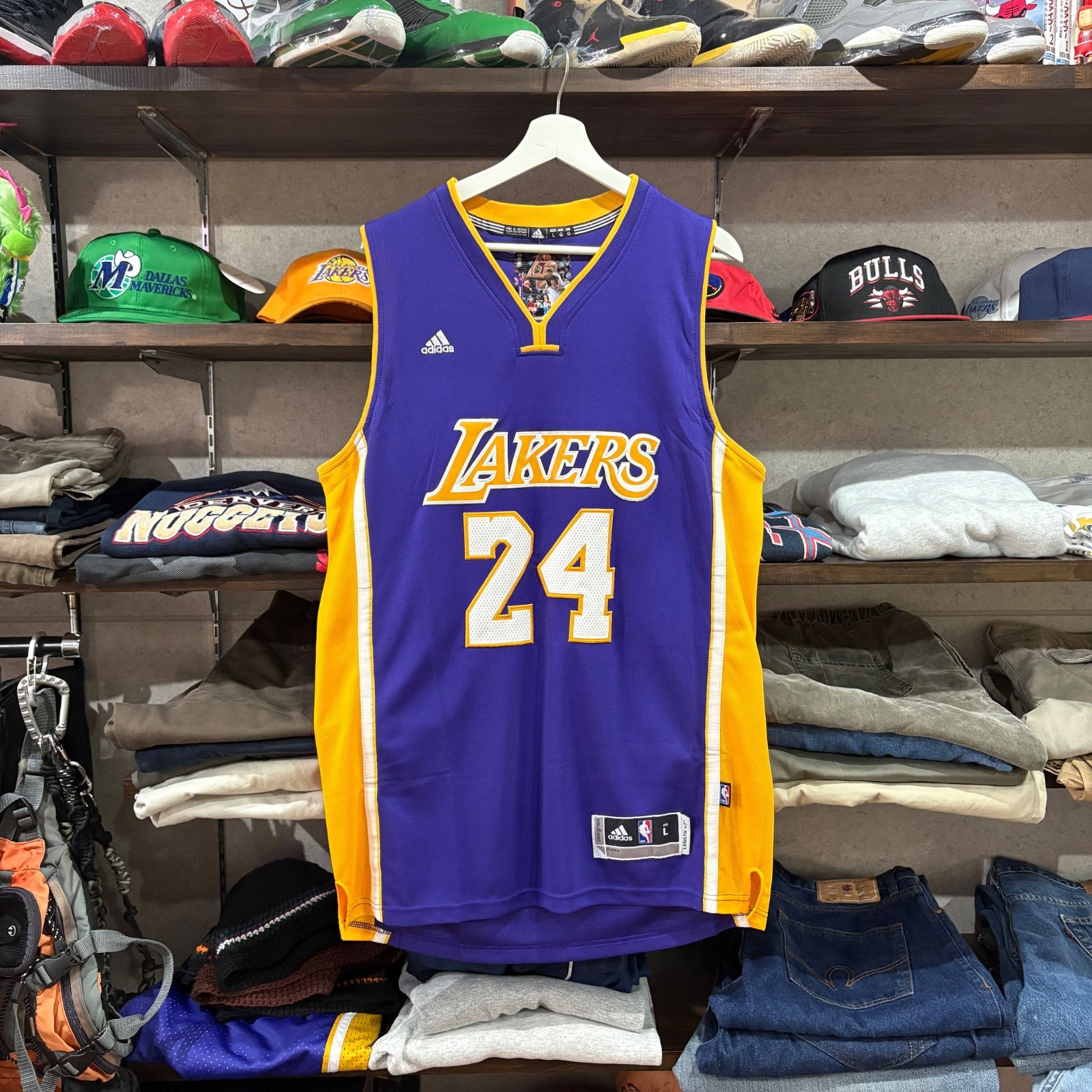 【 00s adidas / Los Angeles Lakers / Kobe Bryant #24 / Swingman Jersey 】
