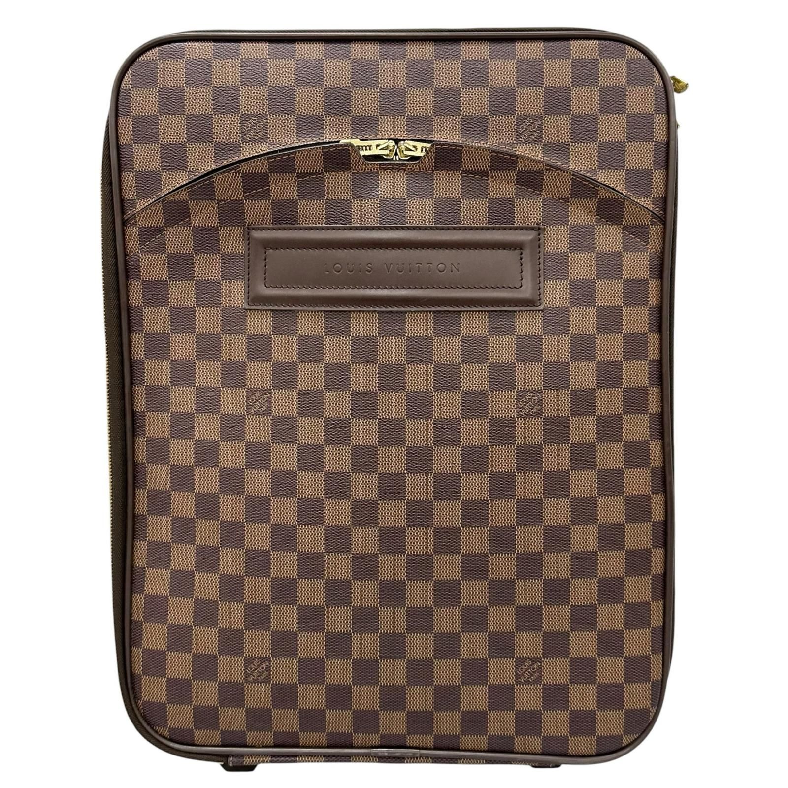LOUIS VUITTON ルイ・ヴィトン ペガス45 N23293 キャリーバッグ ダミエキャンバス ブラウン【中古】 ユニセックス
