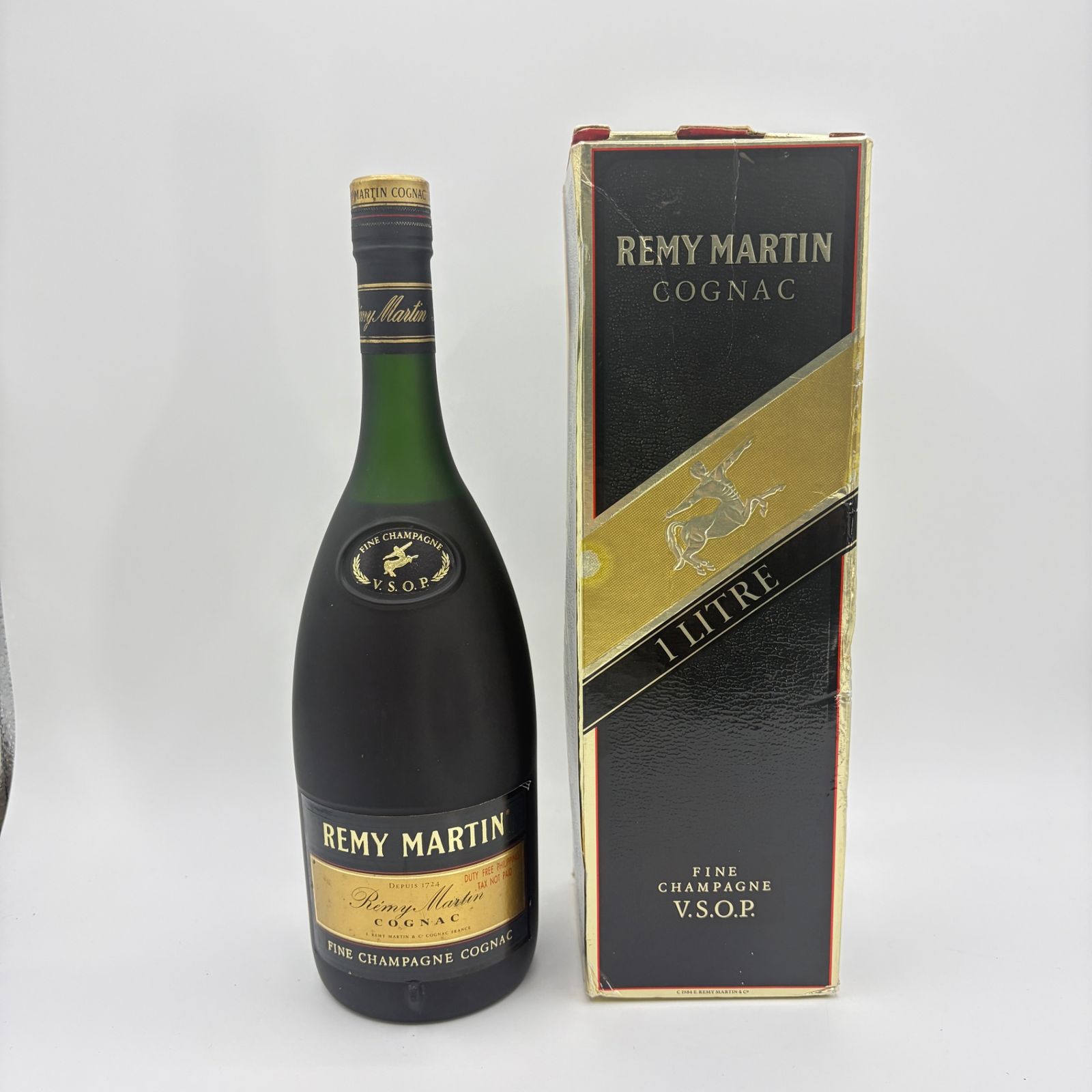 【古酒】 レミーマルタン VSOP フィーヌ シャンパーニュ コニャック 1L 1000ml 箱付 未開栓 ブランデー REMY MARTIN