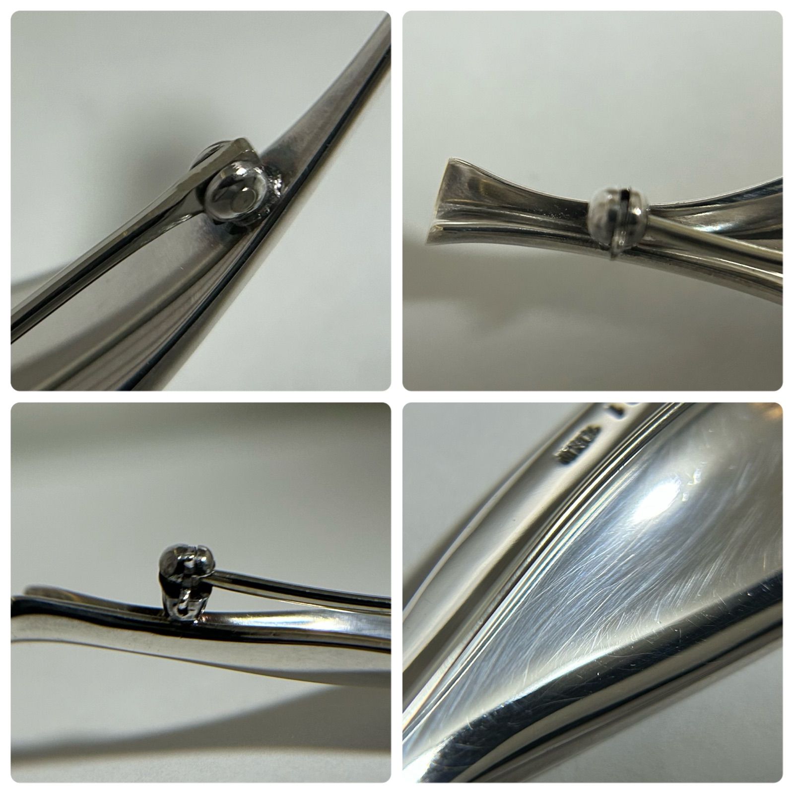 ジョージジェンセン 391 リーフ ブローチ Sterling Silver 925