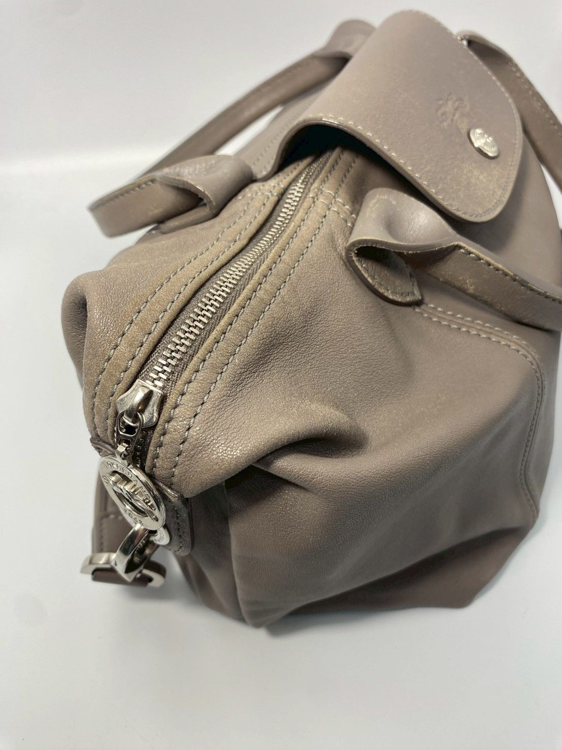 LONGCHAMP ロンシャン トートバッグ Sサイズ グレー ロンシャン 