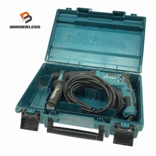 ☆中古品☆makita マキタ 100V 26mm ハンマドリル HR2600 ケース付 コード式 ハンマードリル 穴あけ 穿孔129386