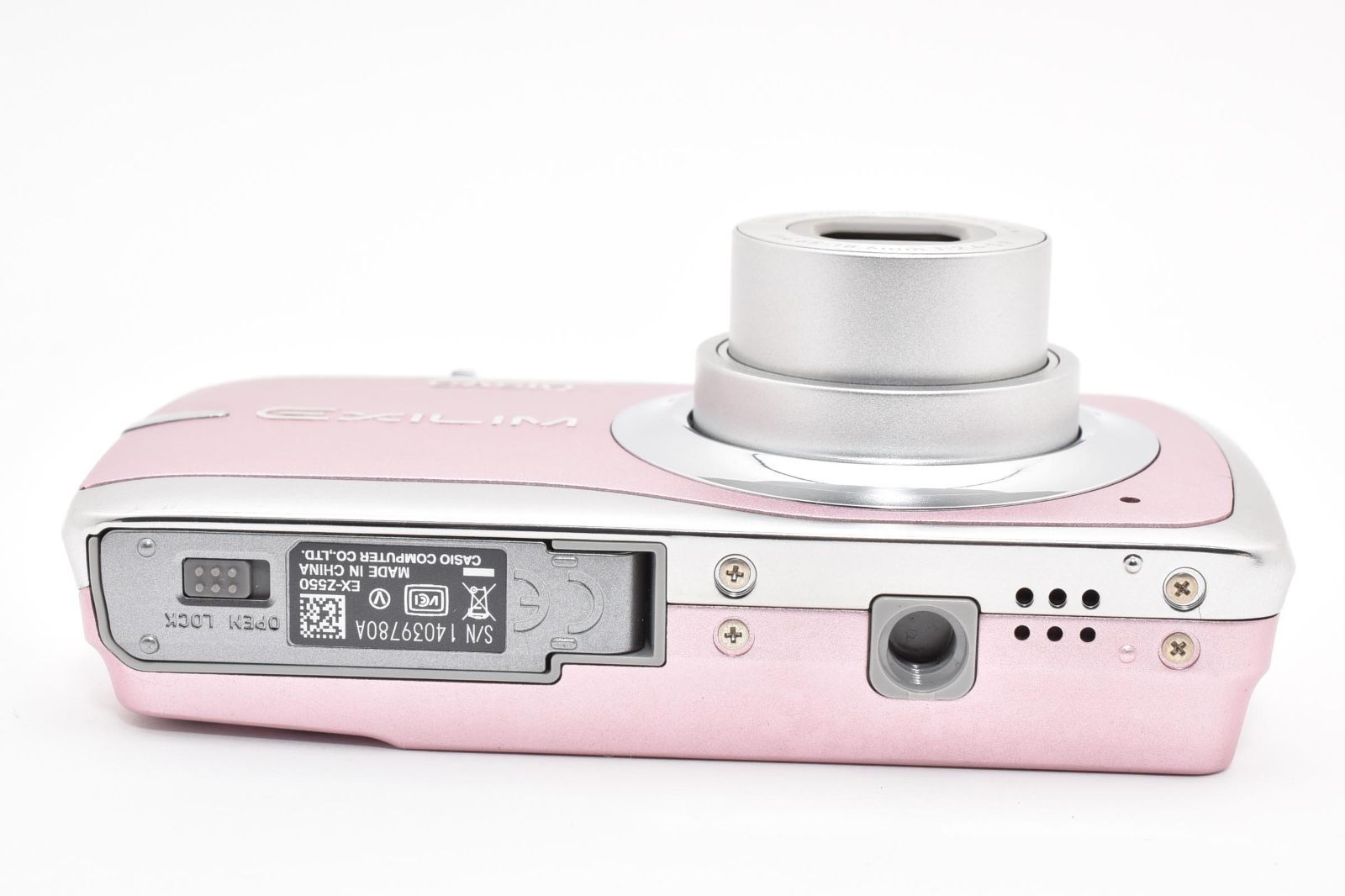 ☆美品☆カシオ CASIO EXILIM EX-Z550 ピンク 元箱付き ☆ W0681＃5176
