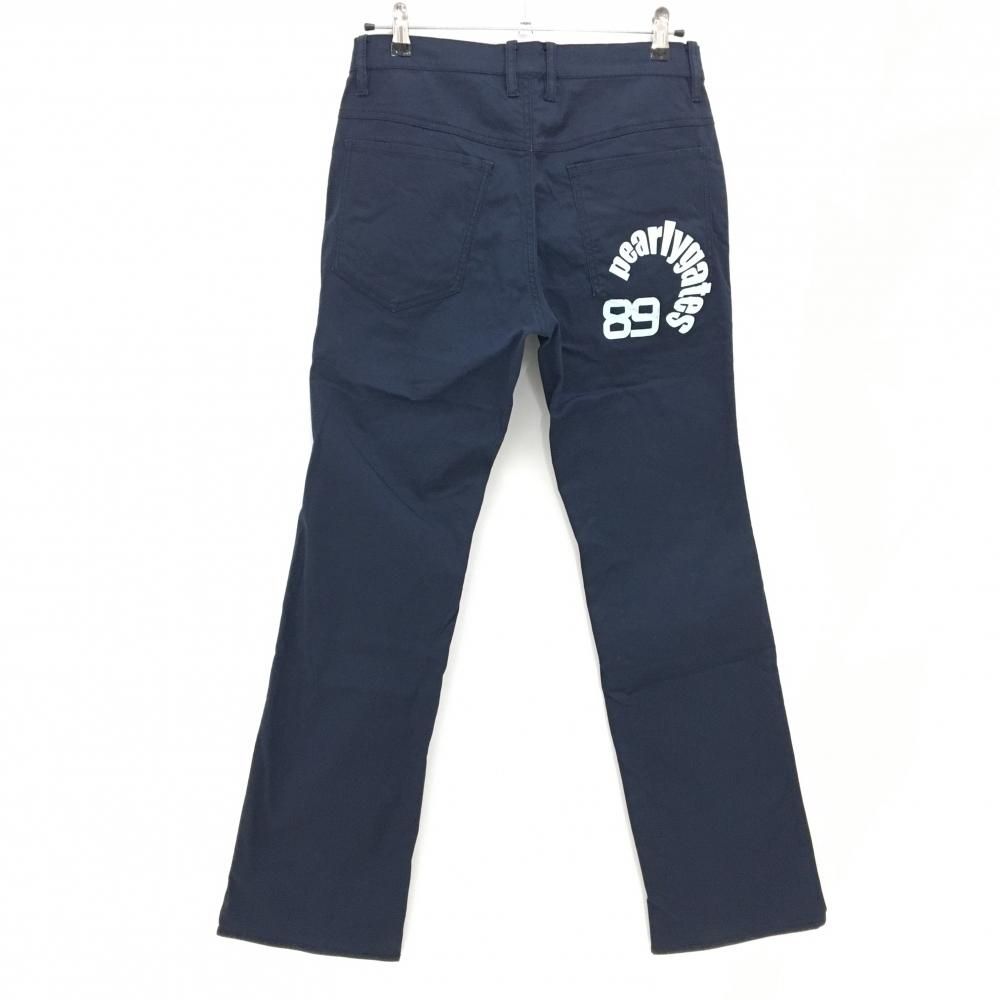 美品】パーリーゲイツ パンツ ネイビー ストレッチ メンズ 4(M) ゴルフ