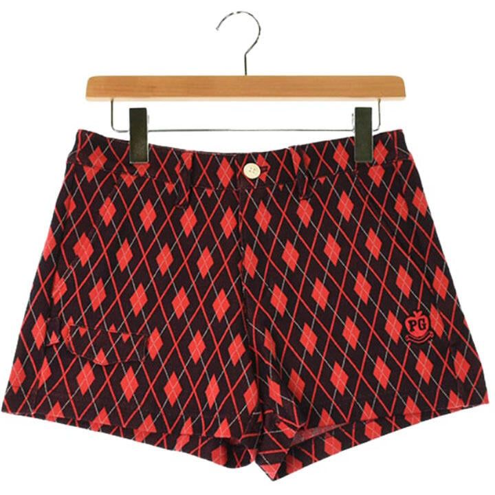 パーリーゲイツ | 0(S相当) | レディース ショートパンツ レッド系 春