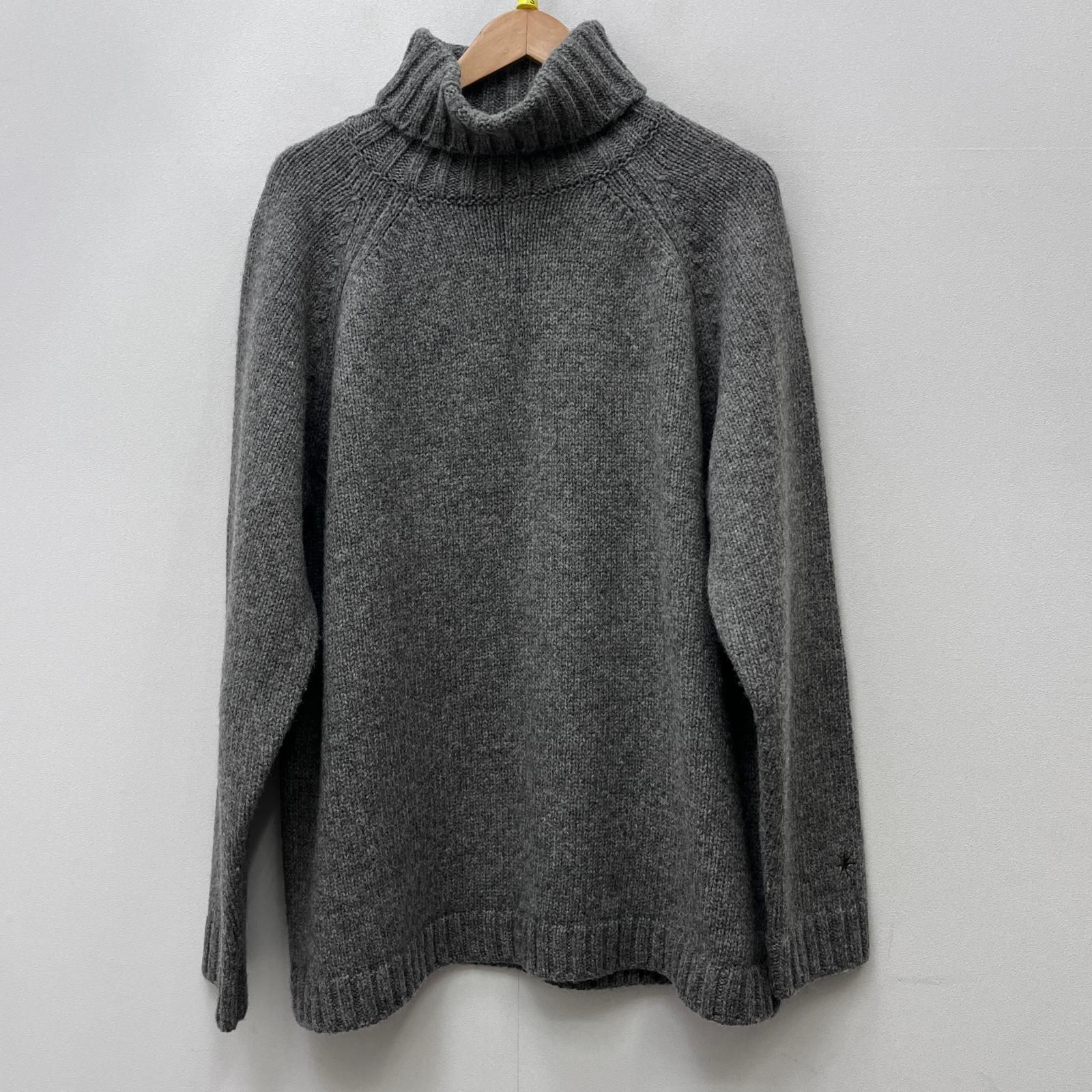 【加古川店】 中古 GDC | ジーディーシー セーター Shetland Turtle Knit gd0214 グレー サイズ：XL 【104】