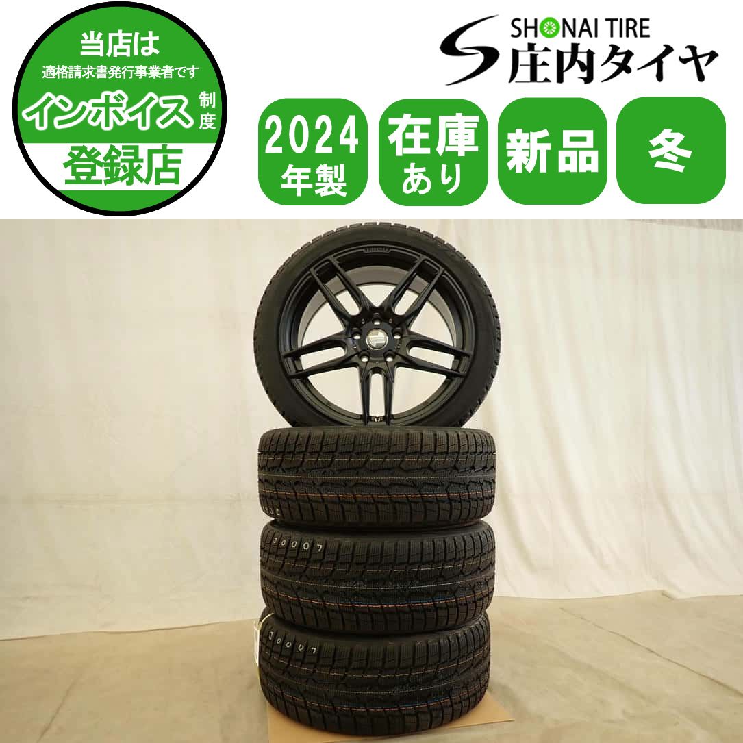 冬新品 2024年製 4本SET 会社宛 送料無料 245/40R18×9J 97V トーヨー オブザーブ Gsi-6 KELLENERS 未使用 アルミ アウディ A4 S4 NO,J0007
