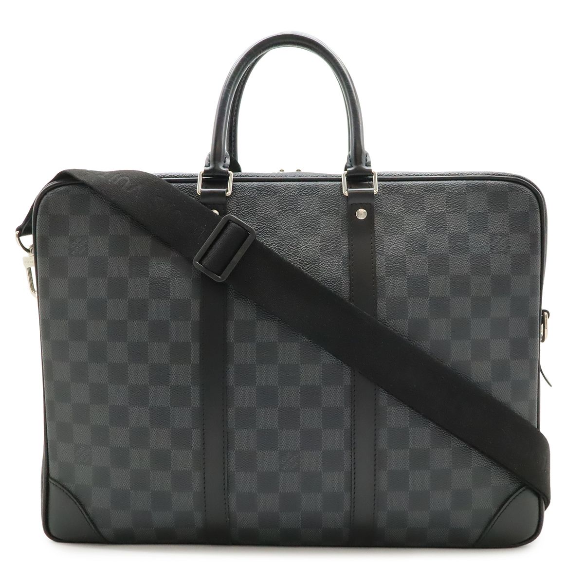 LOUIS VUITTON ルイ ヴィトン ダミエグラフィット PDV ポルトドキュマン ヴォワヤージュ GM ビジネスバッグ ブリーフケース 2WAYショルダー N41123