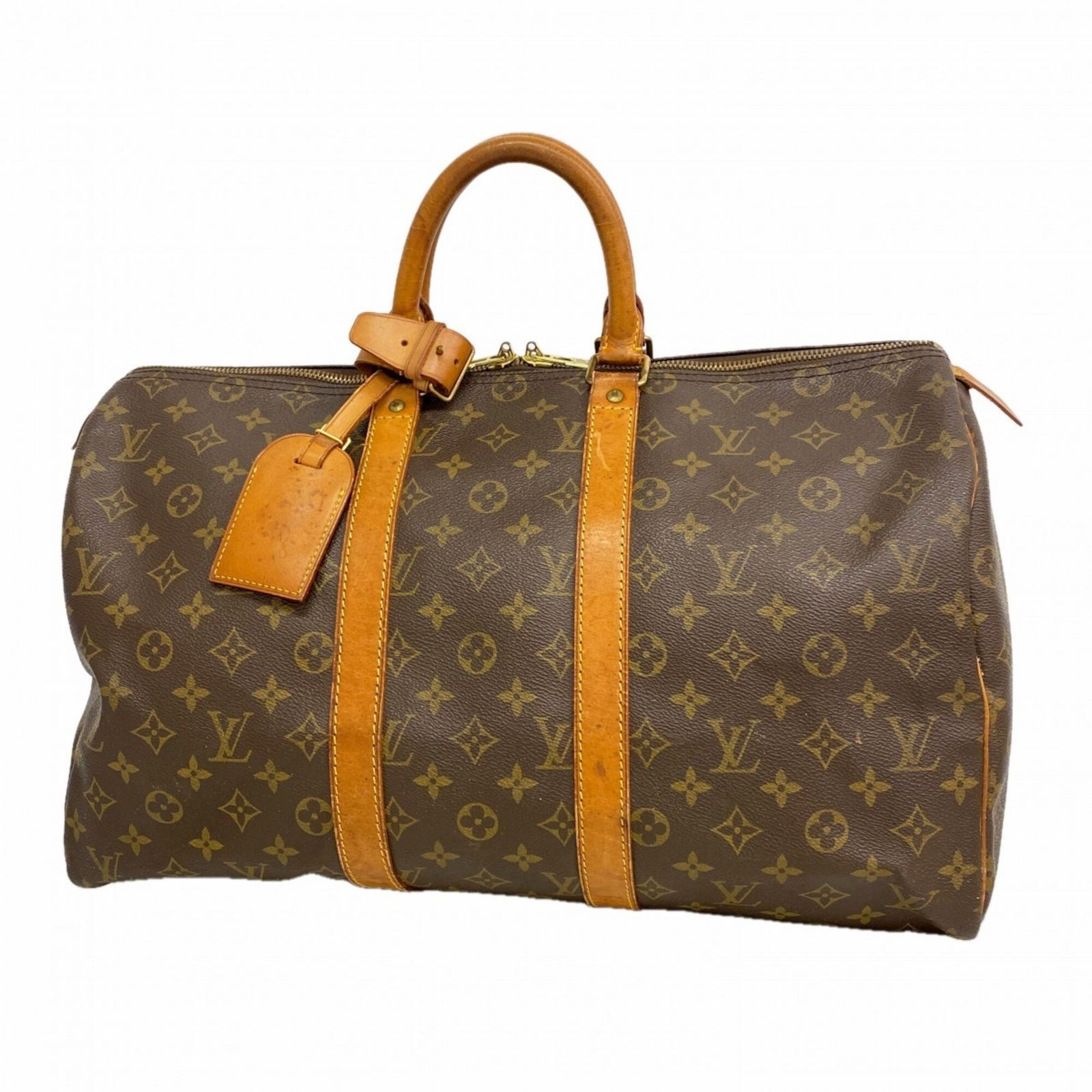 ルイ・ヴィトン(Louis Vuitton) ルイ・ヴィトン バッグ・ボストンバッグ モノグラム キーポル45 M41428 ブラウンメンズ レディース P3055913