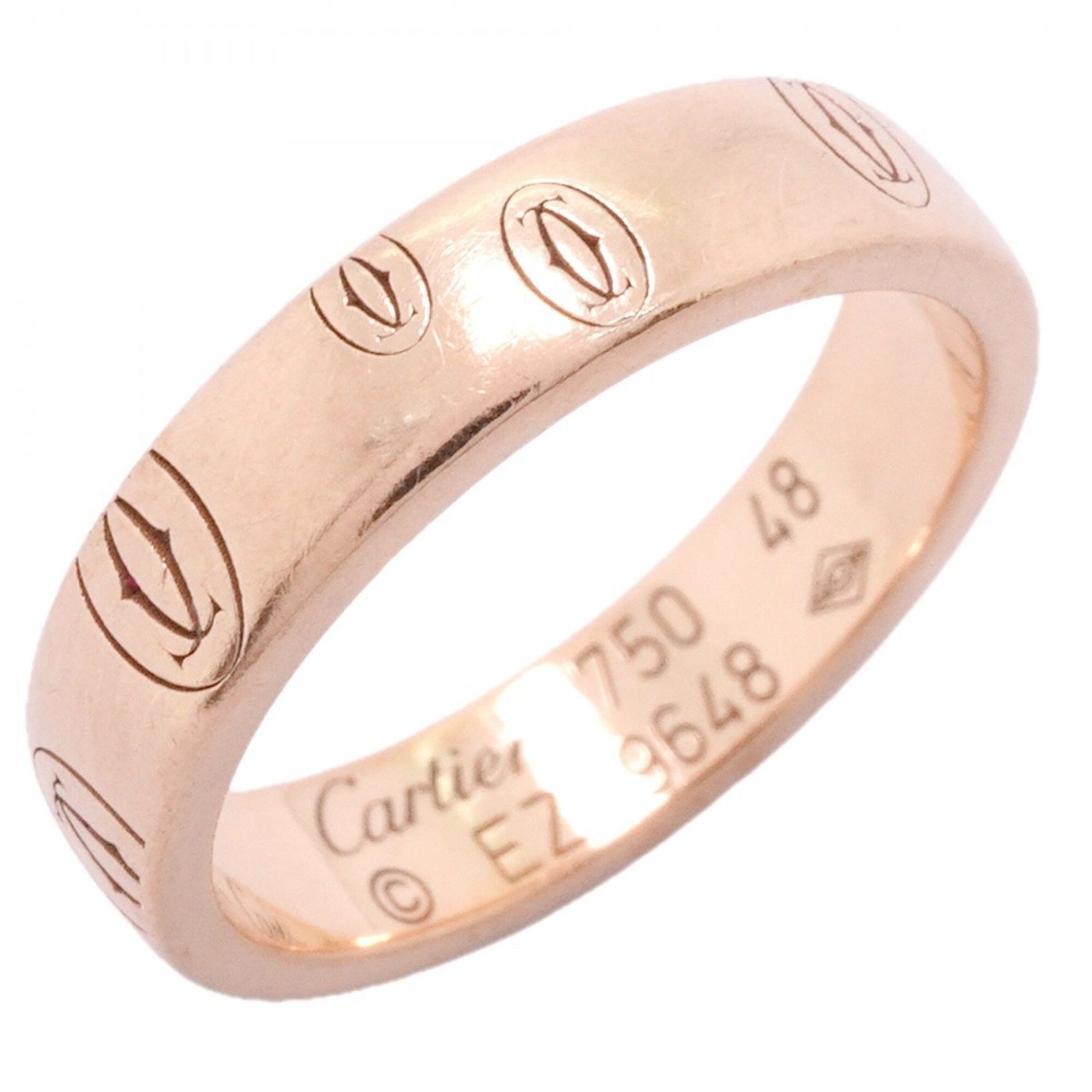 カルティエ(Cartier) カルティエ リング ハッピーバースデー 18KPG 