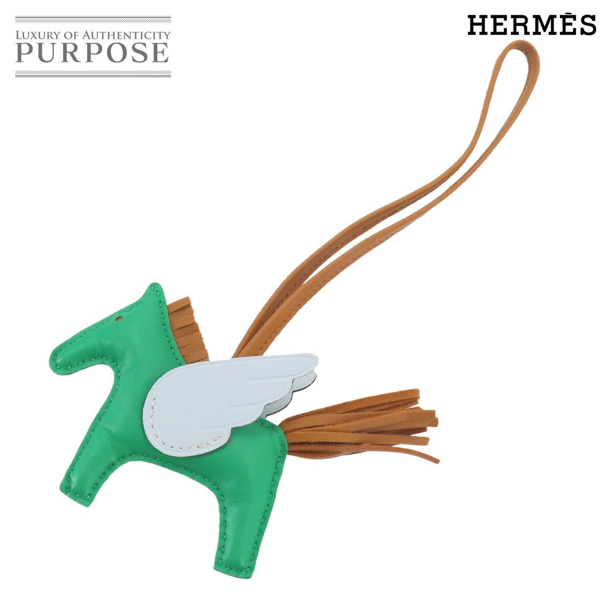 未使用 展示品 エルメス HERMES ロデオ ペガサス PM バッグ チャーム
