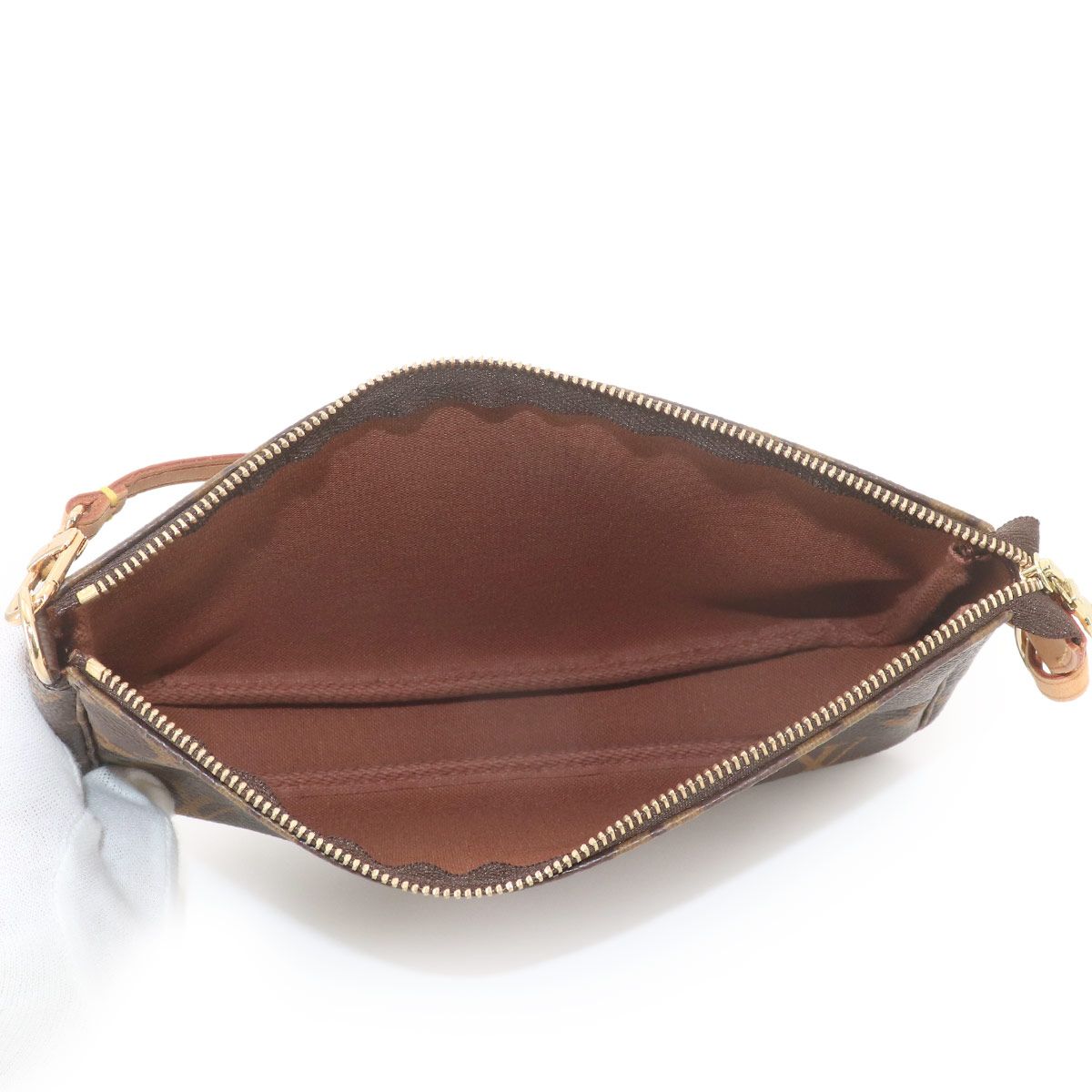 新品同様 ルイ ヴィトン LOUIS VUITTON モノグラム ポシェット アクセ