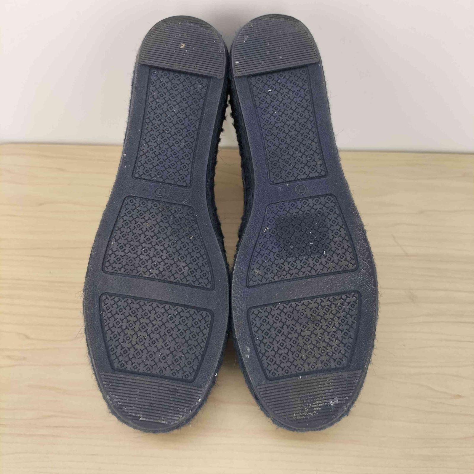 トリーバーチ TORY BURCH ロゴ リボン メッシュ エスパドリーユ 