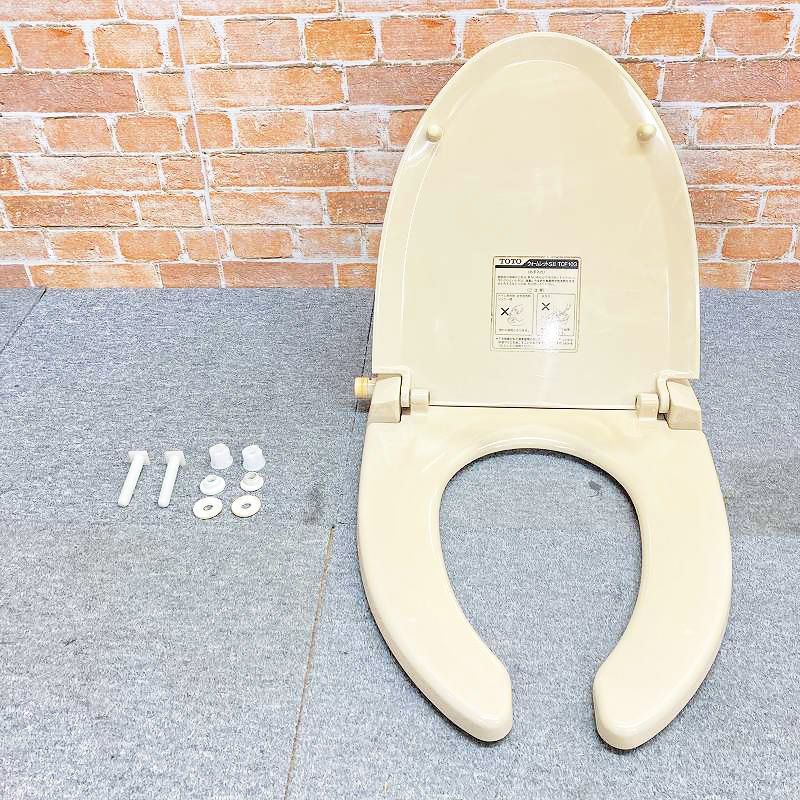 中古品】 TOTO 暖房便座 ウォームレット 「TCF103」☆#SC4(ハーベスト 