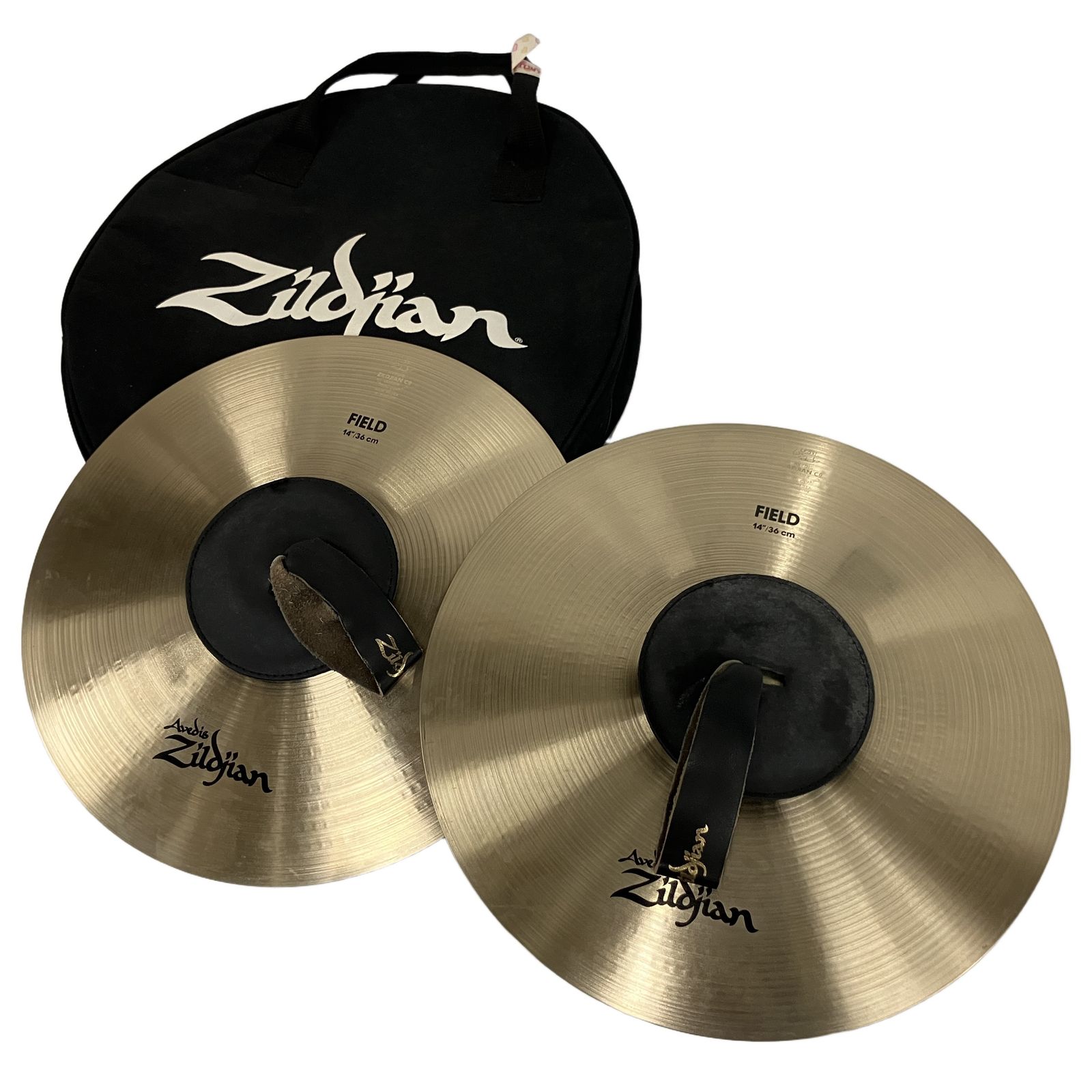 AVEDIS Zildjian シンバル 14”/36cm ジャルジャン 2枚セット 楽器 中古 B11302799