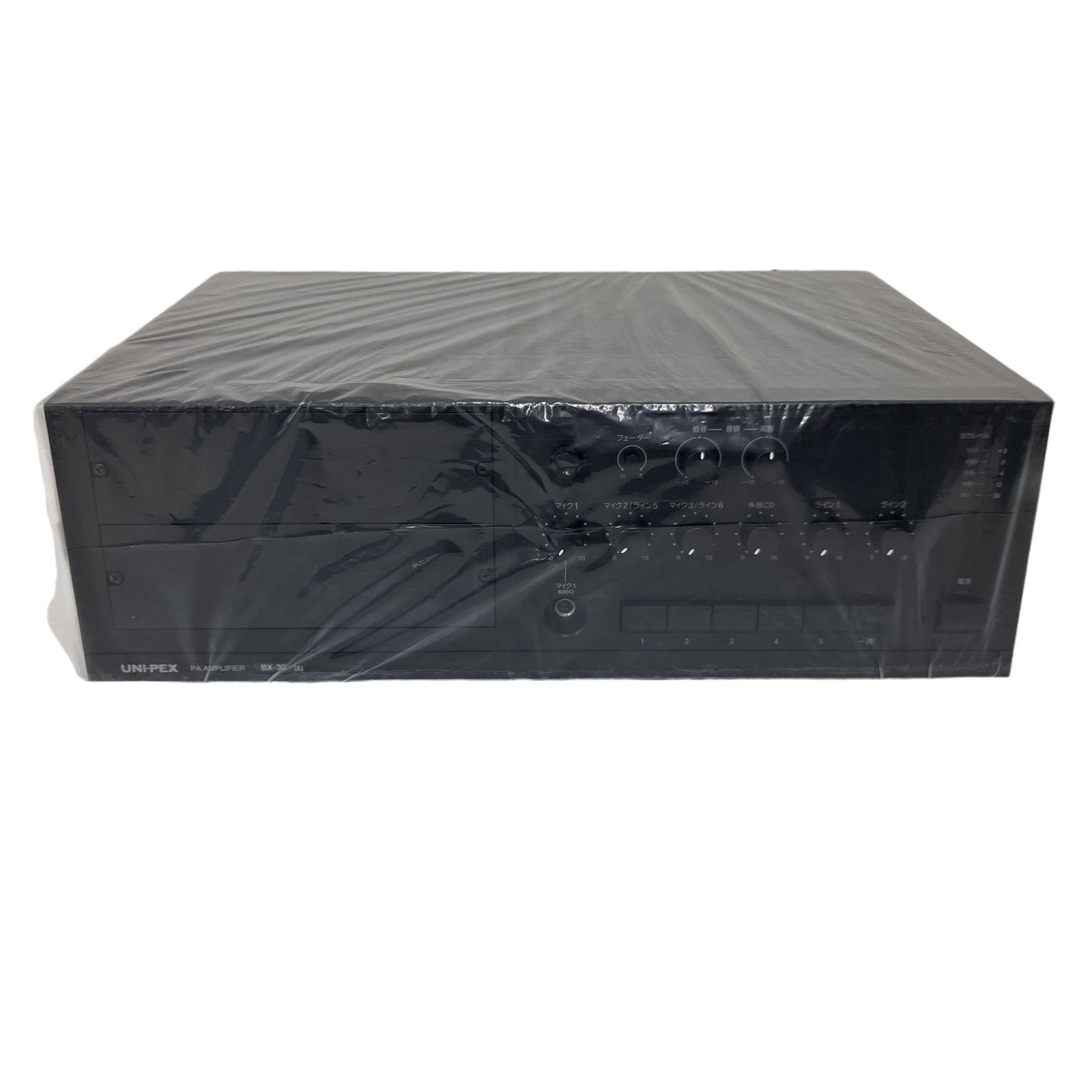 UNI-PEX BX-30 卓上形アンプ 音響機材 ユニペックス 開封済 未使用 O11343538