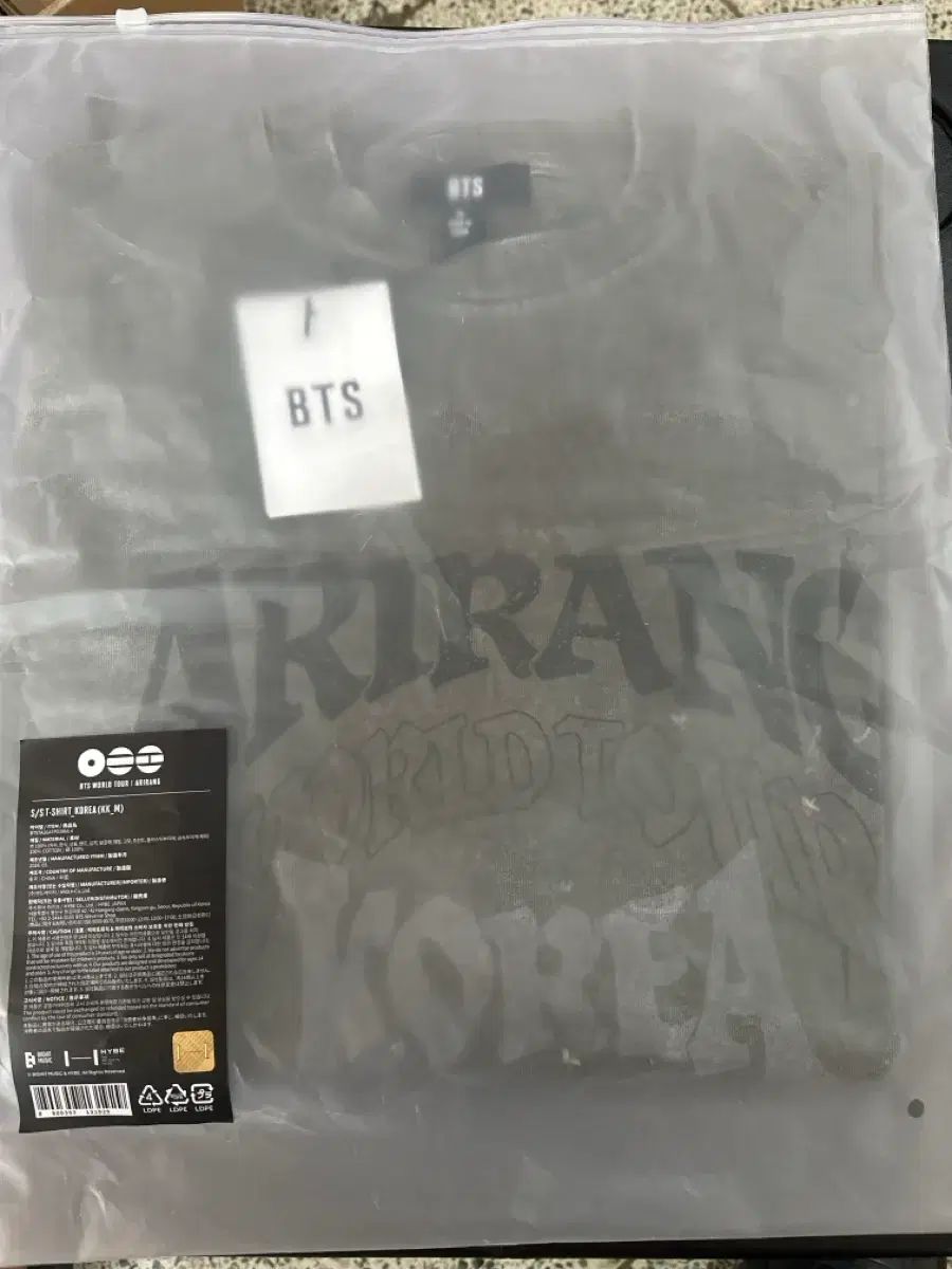 BTS アリラン Tシャツ korea (busan exclusive)