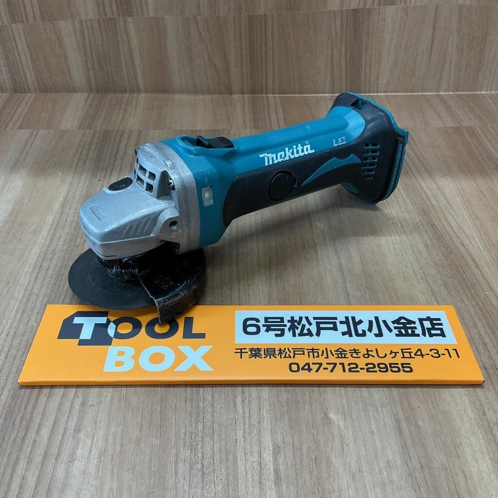 【中古】マキタ/makita GA402DZ 100mm充電式ディスクグラインダ（本体のみ）【204】