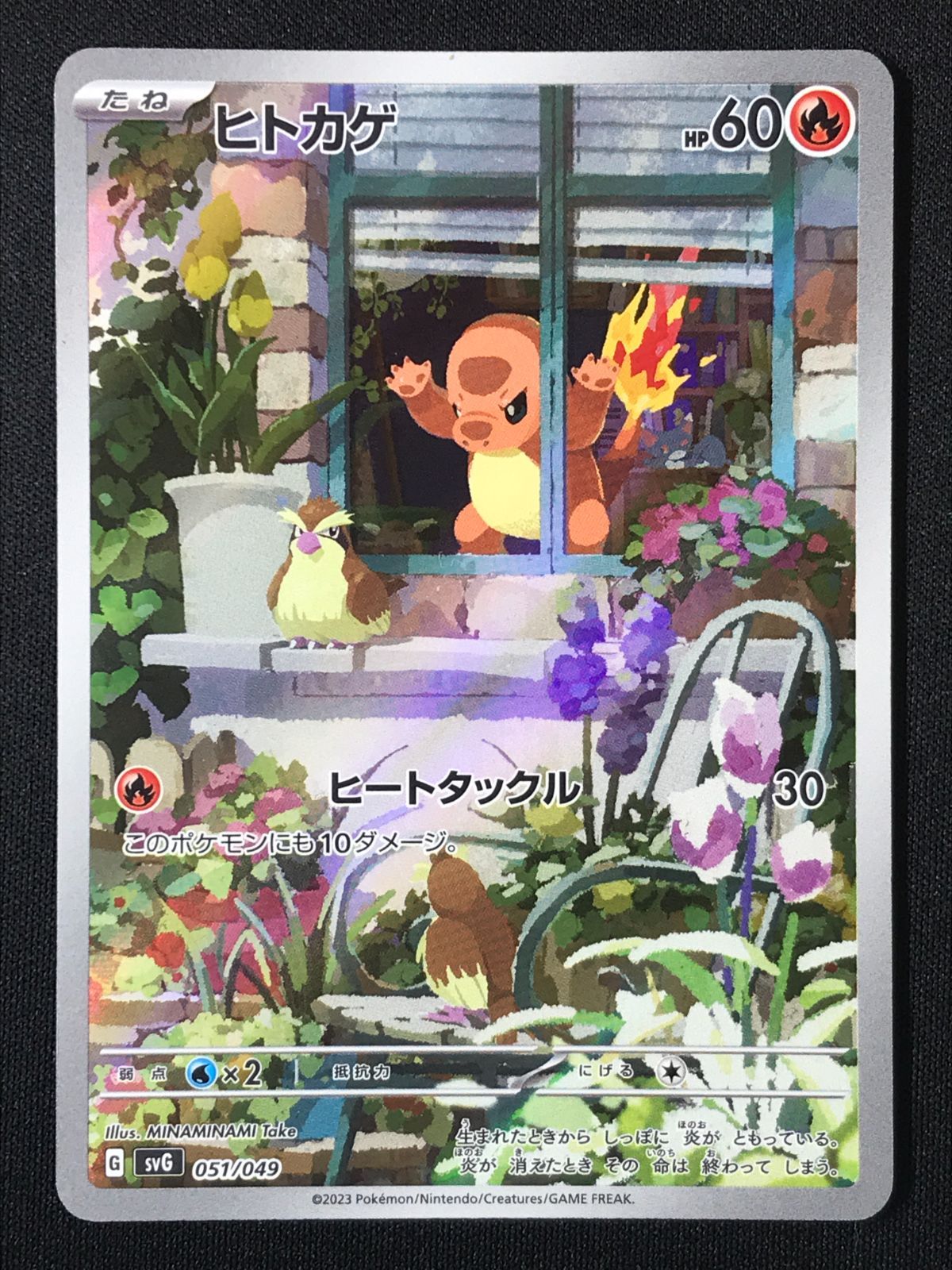 ポケモンカードゲーム ポケカ ヒトカゲ - SVG-051 SVG スペシャル