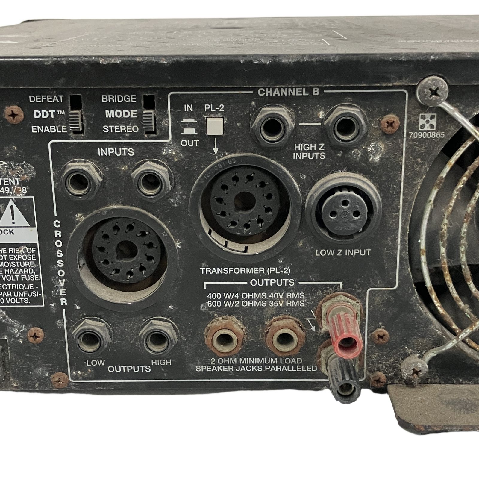 PEAVEY ピーヴィー CS800X professional STEREO POWER AMPLIFIER