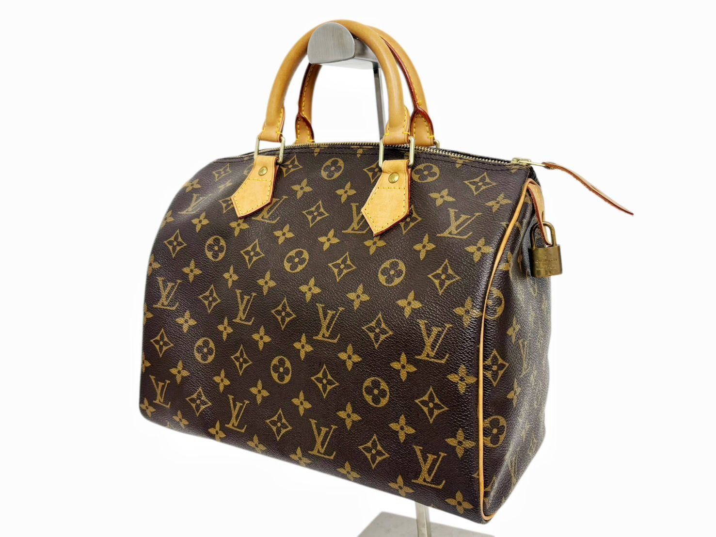 外観美品】LOUIS VUITTON ルイヴィトン モノグラム スピーディ30