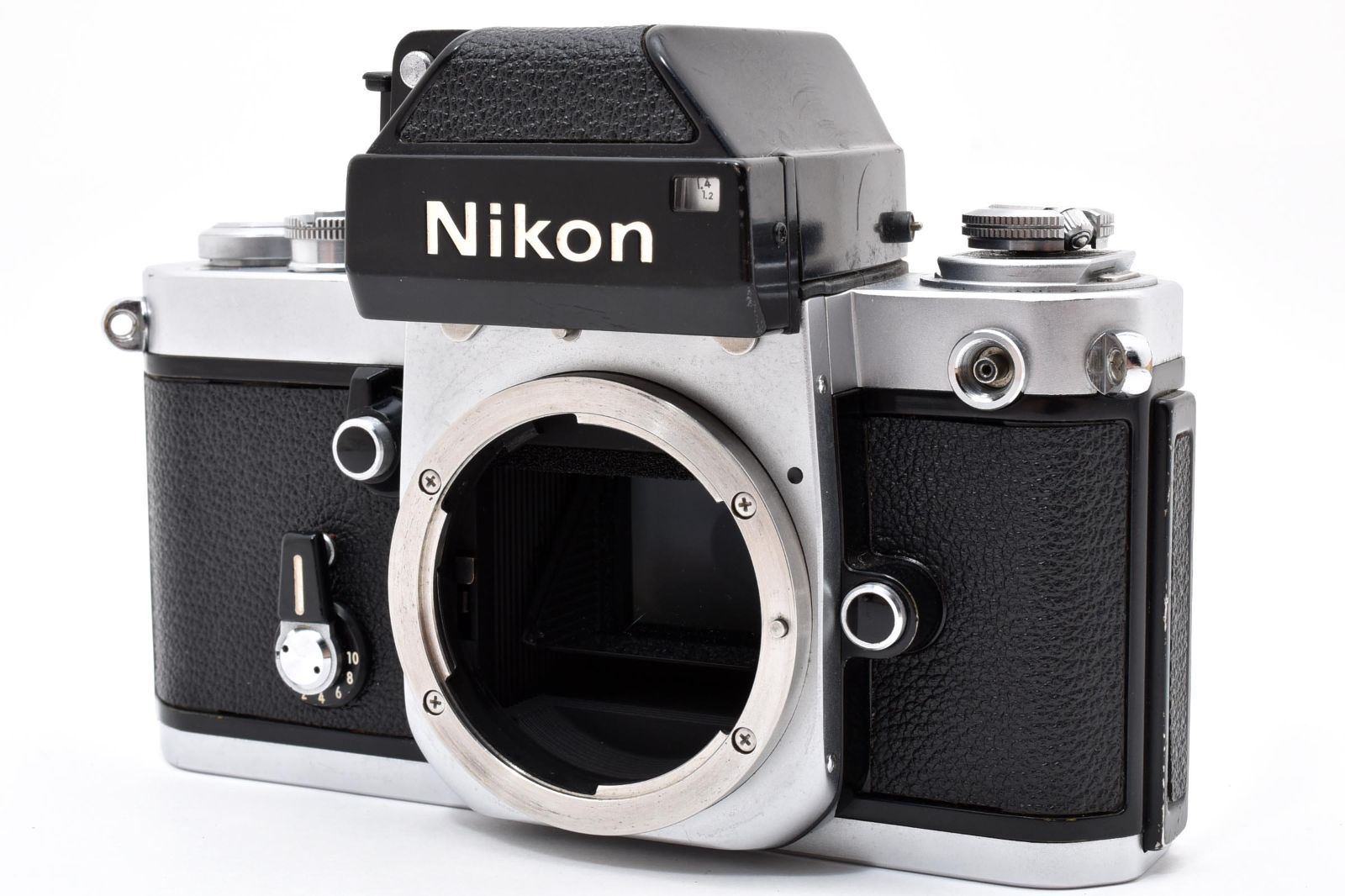 【良品】Nikon F2 Photomic シルバー ボディ フォトミックファインダー付 35mmフィルム一眼レフ