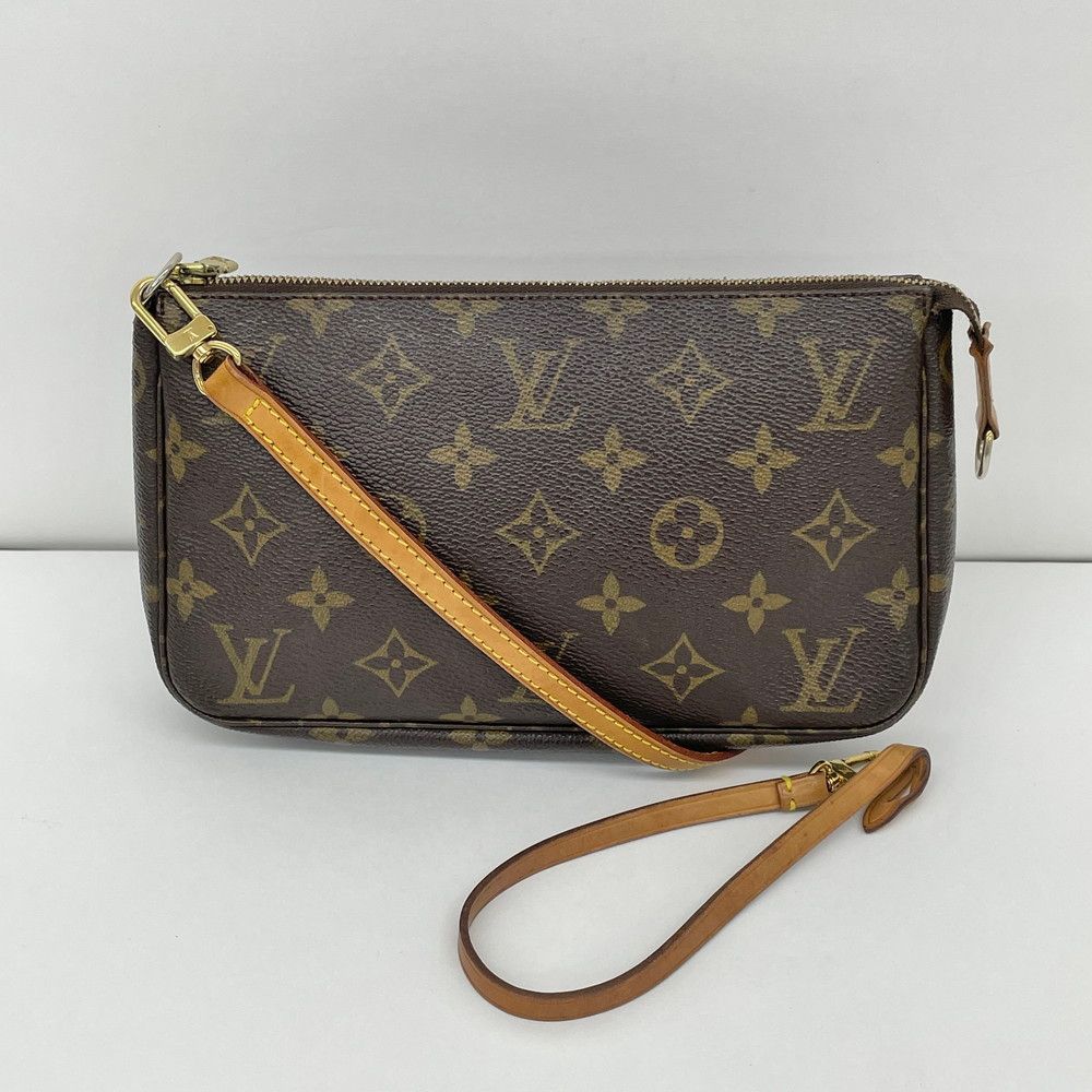 ルイ・ヴィトン LOUIS VUITTON モノグラム ポーチ ポシェット・アクセソワール ショルダーストラップ付き M51980